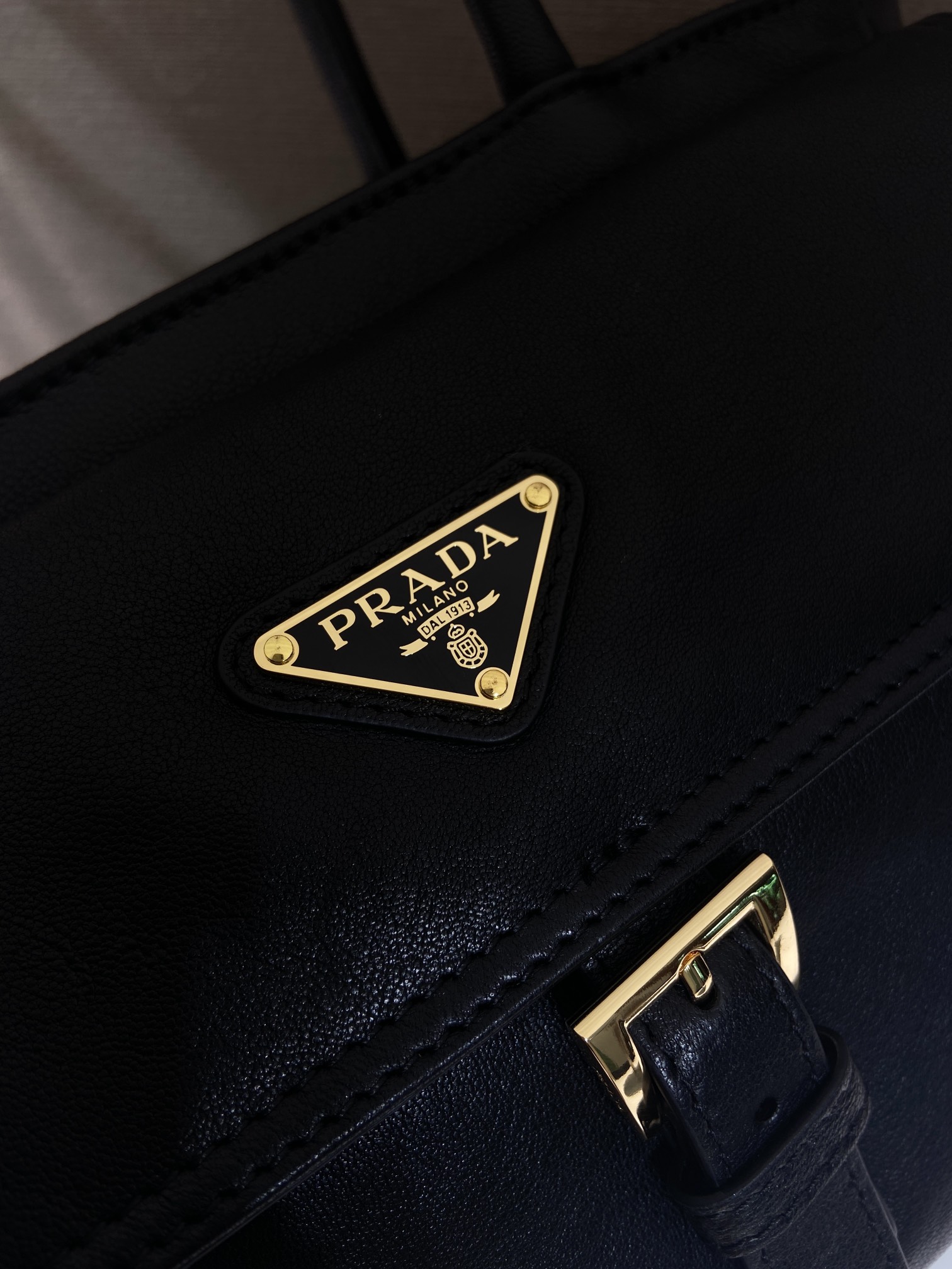Prada Tote Bag Sheepskin 11cm