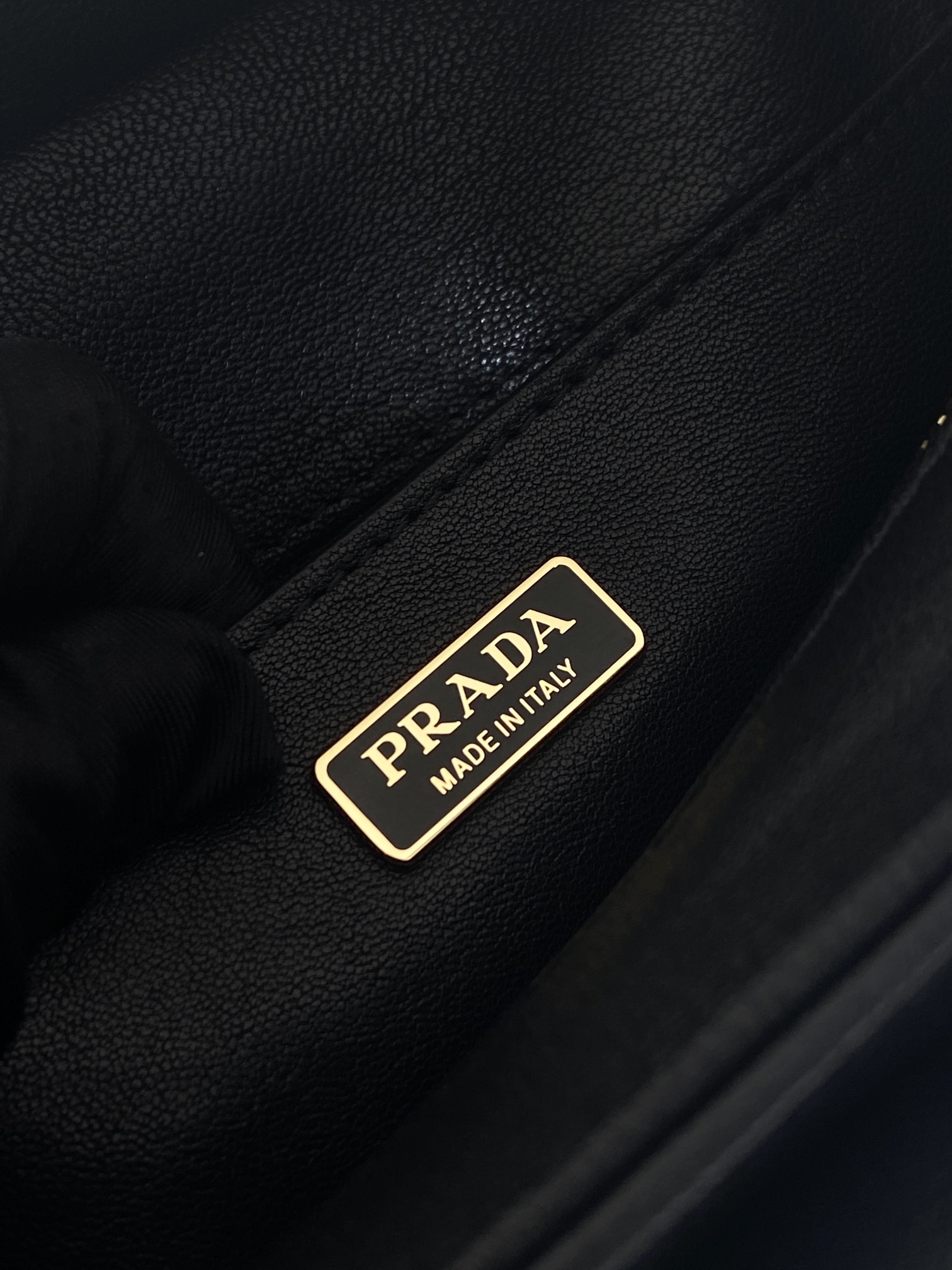 Prada Tote Bag Sheepskin 11cm