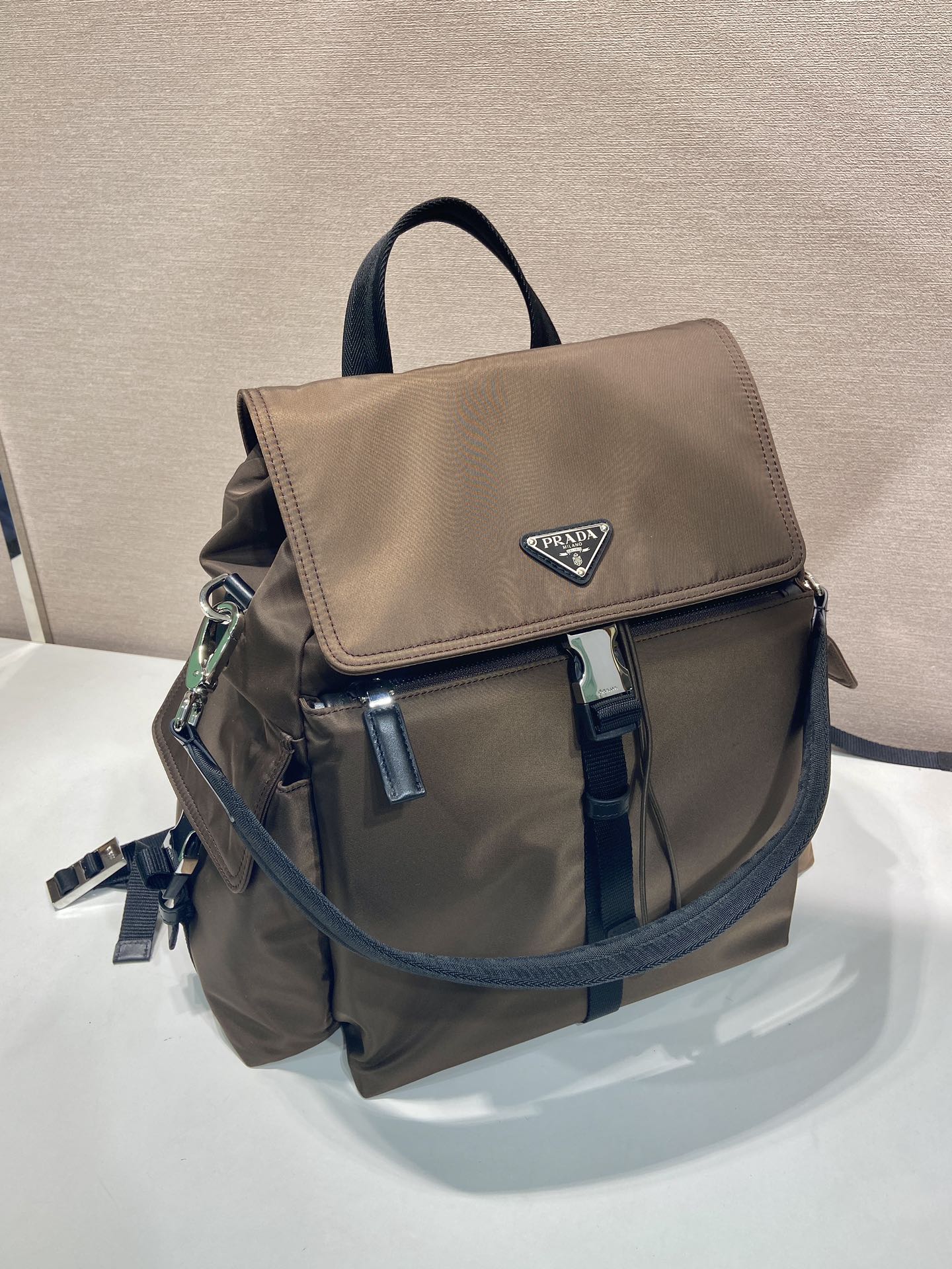 Prada Backpack Nylon 20cm-l