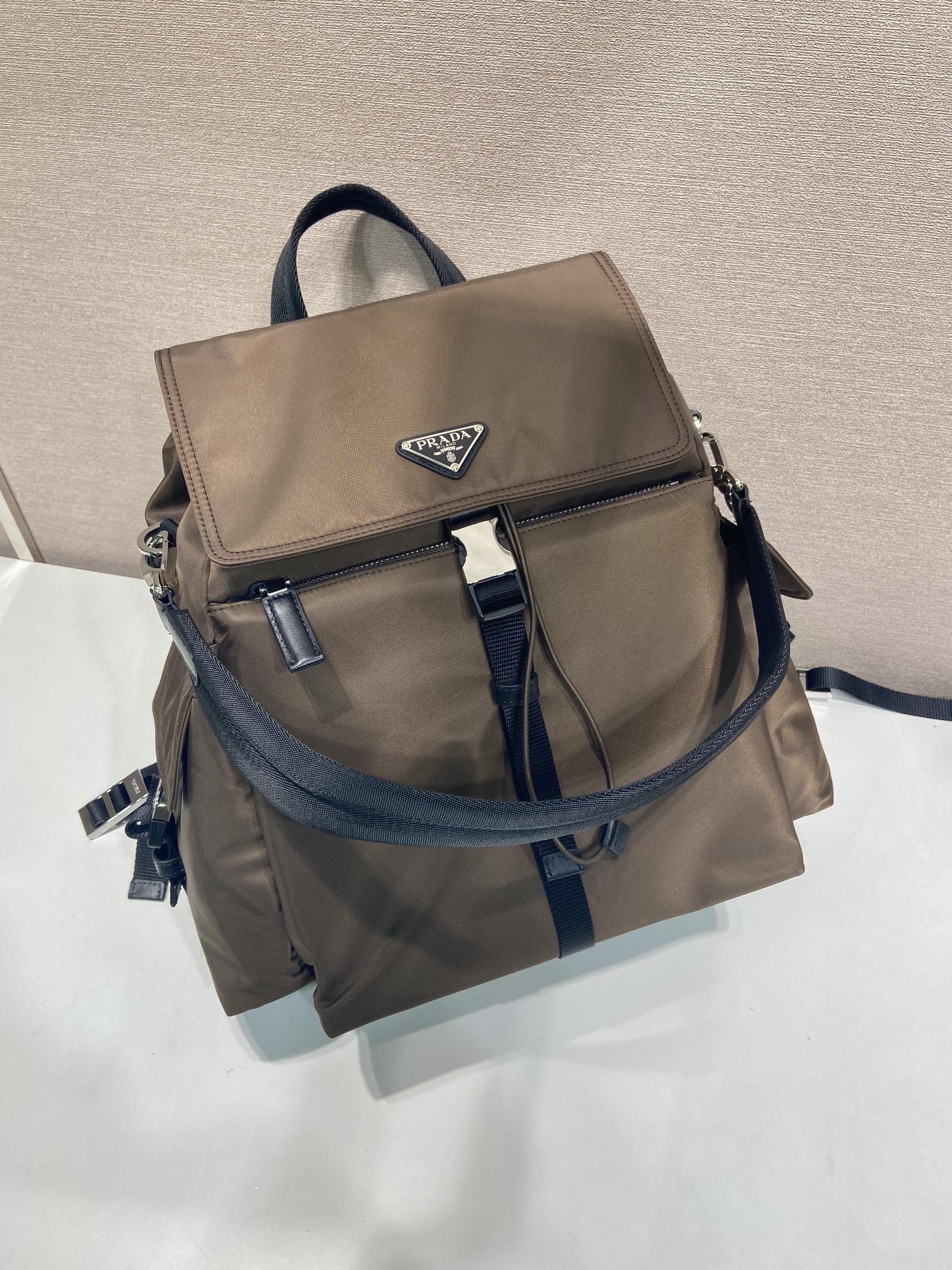 Prada Backpack Nylon 20cm-l