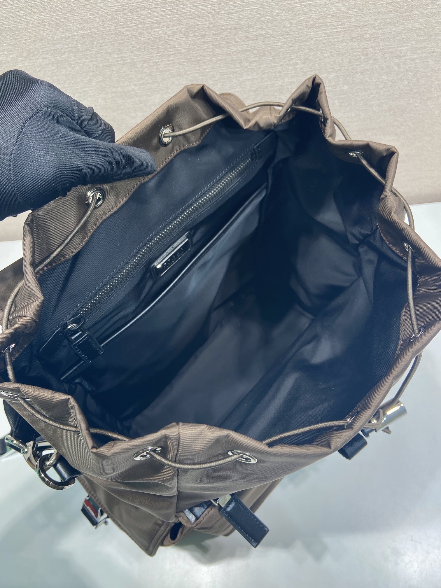 Prada Backpack Nylon 20cm-l