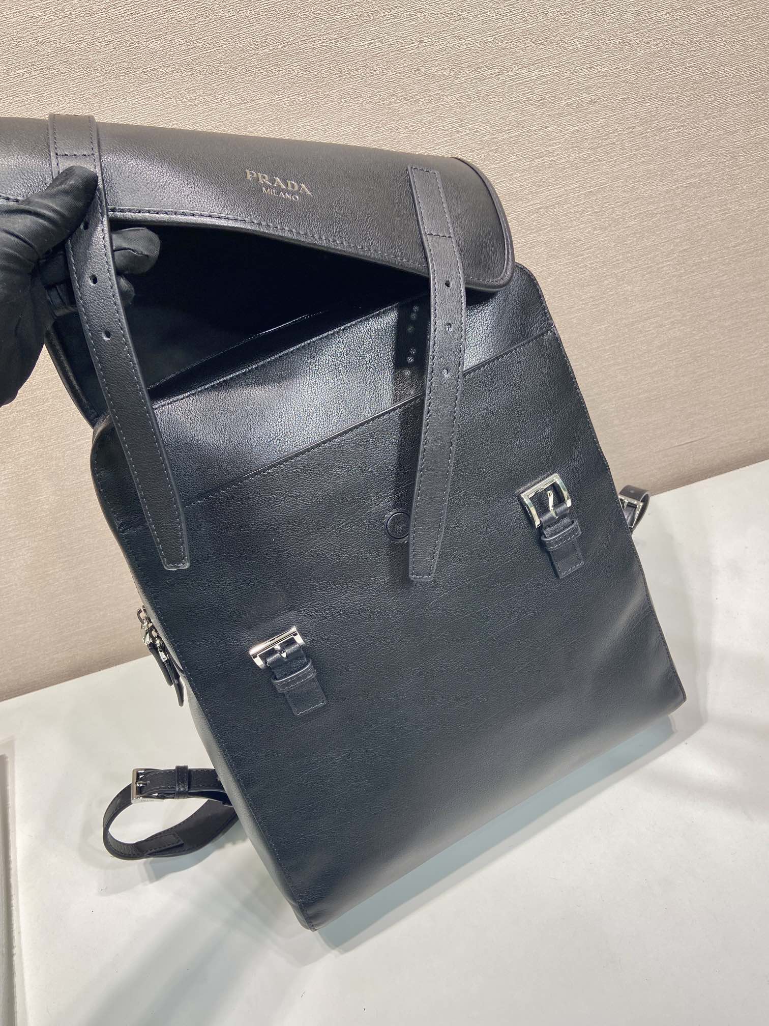 Prada Backpack Cow Leather 12cm