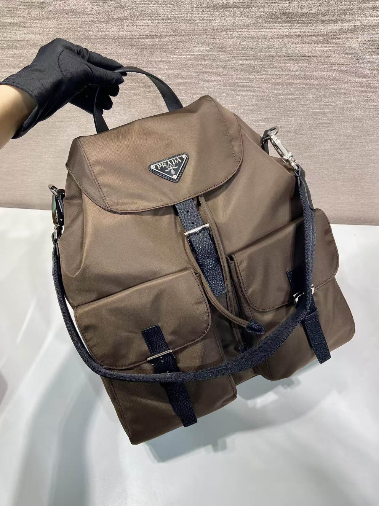 Prada Shoulder Bag Nylon 15cm-l