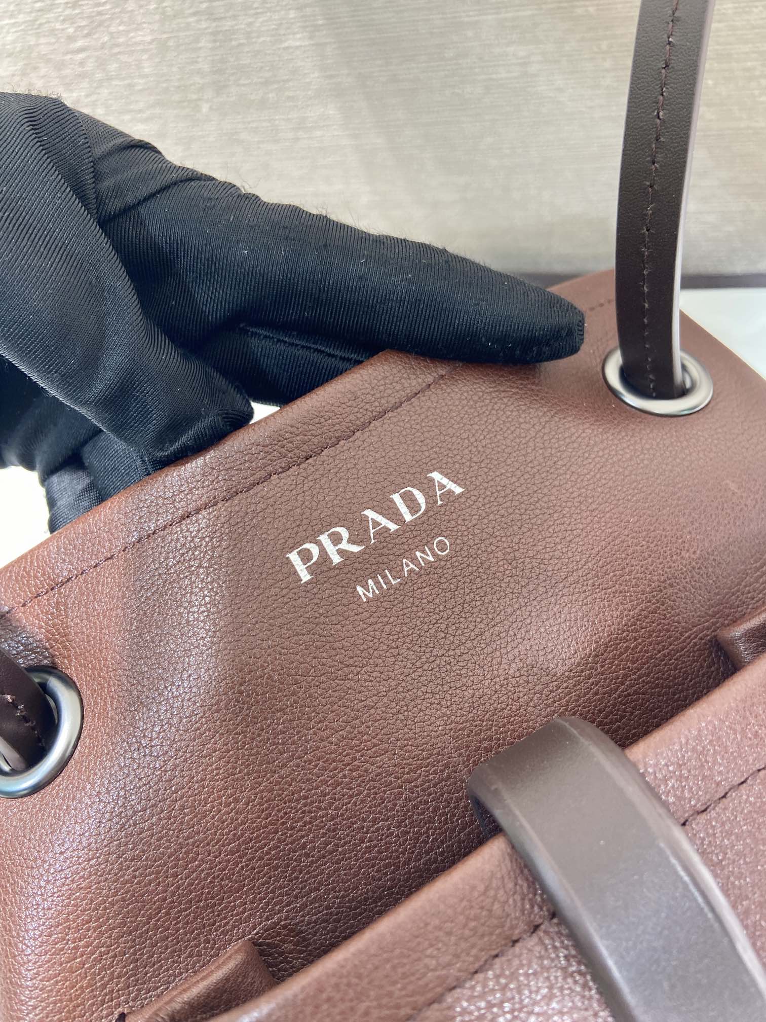 Prada Tote Bag Cow Leather 24cm