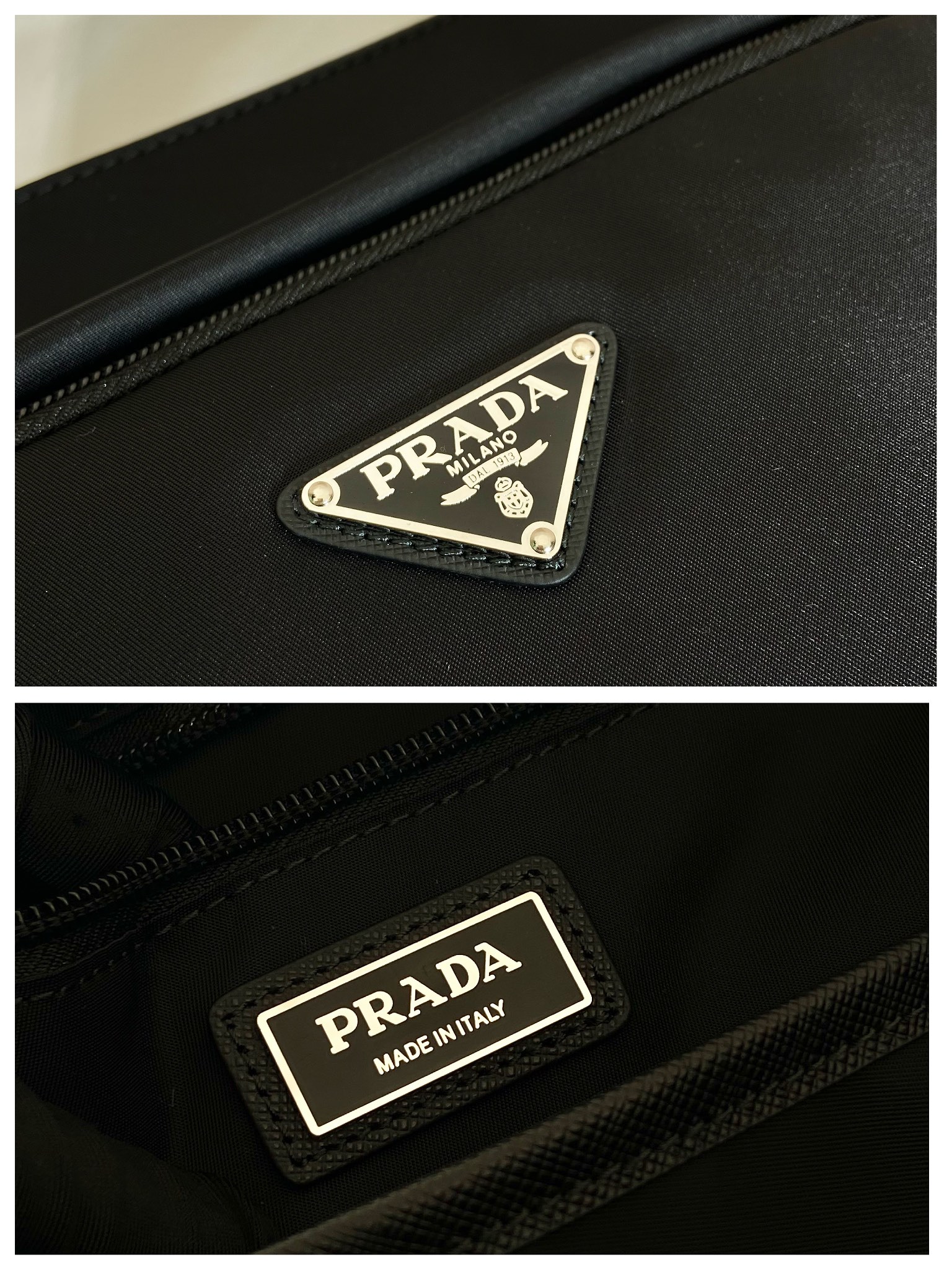Prada Tote Bag Nylon 15cm
