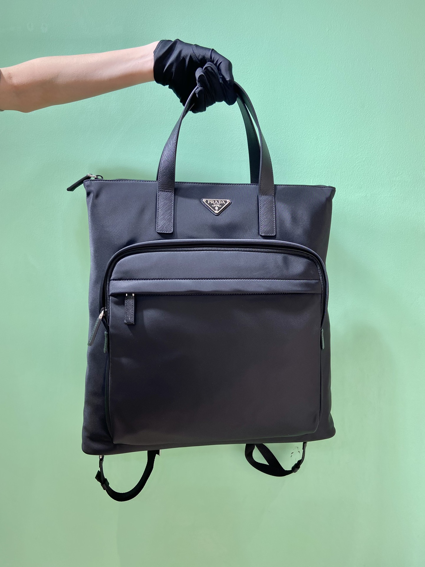 Prada Tote Bag Cow Leather 10cm