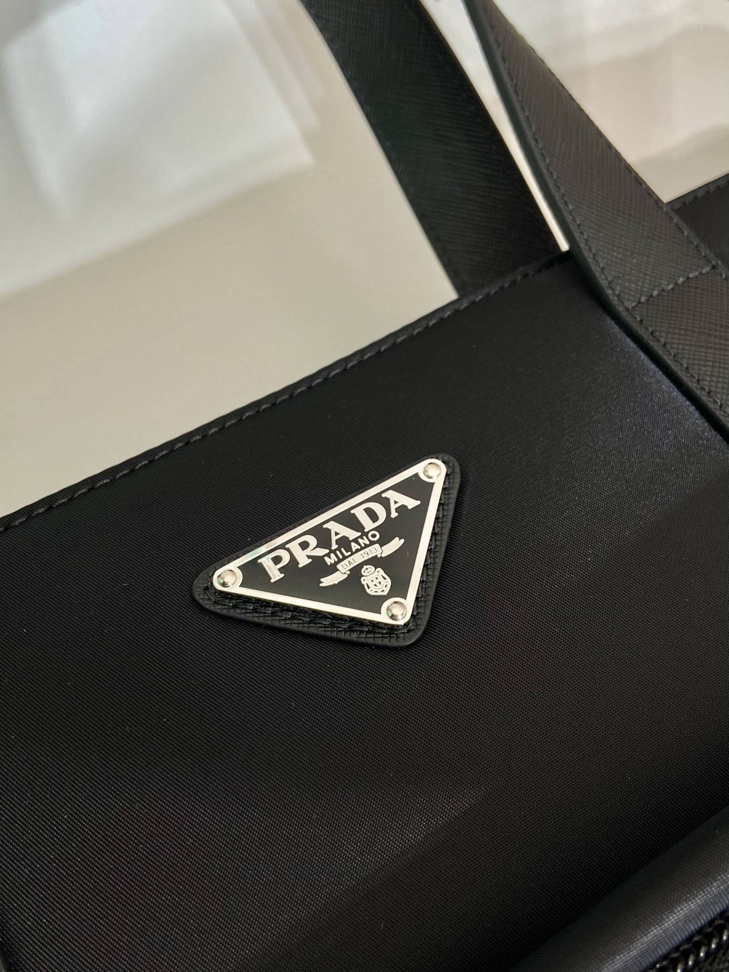 Prada Tote Bag Cow Leather 10cm