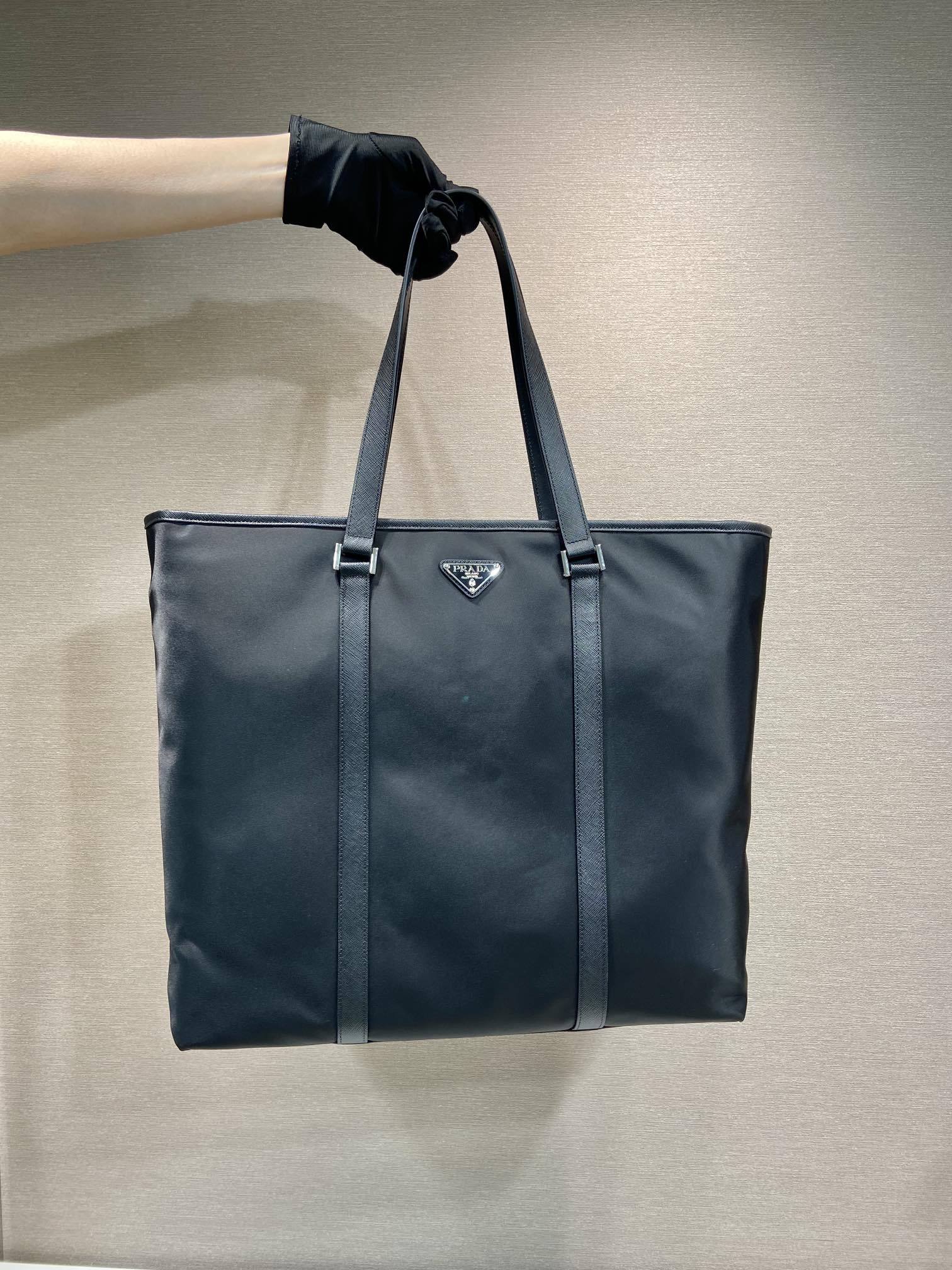 Prada Tote Bag Nylon 16cm-l-s