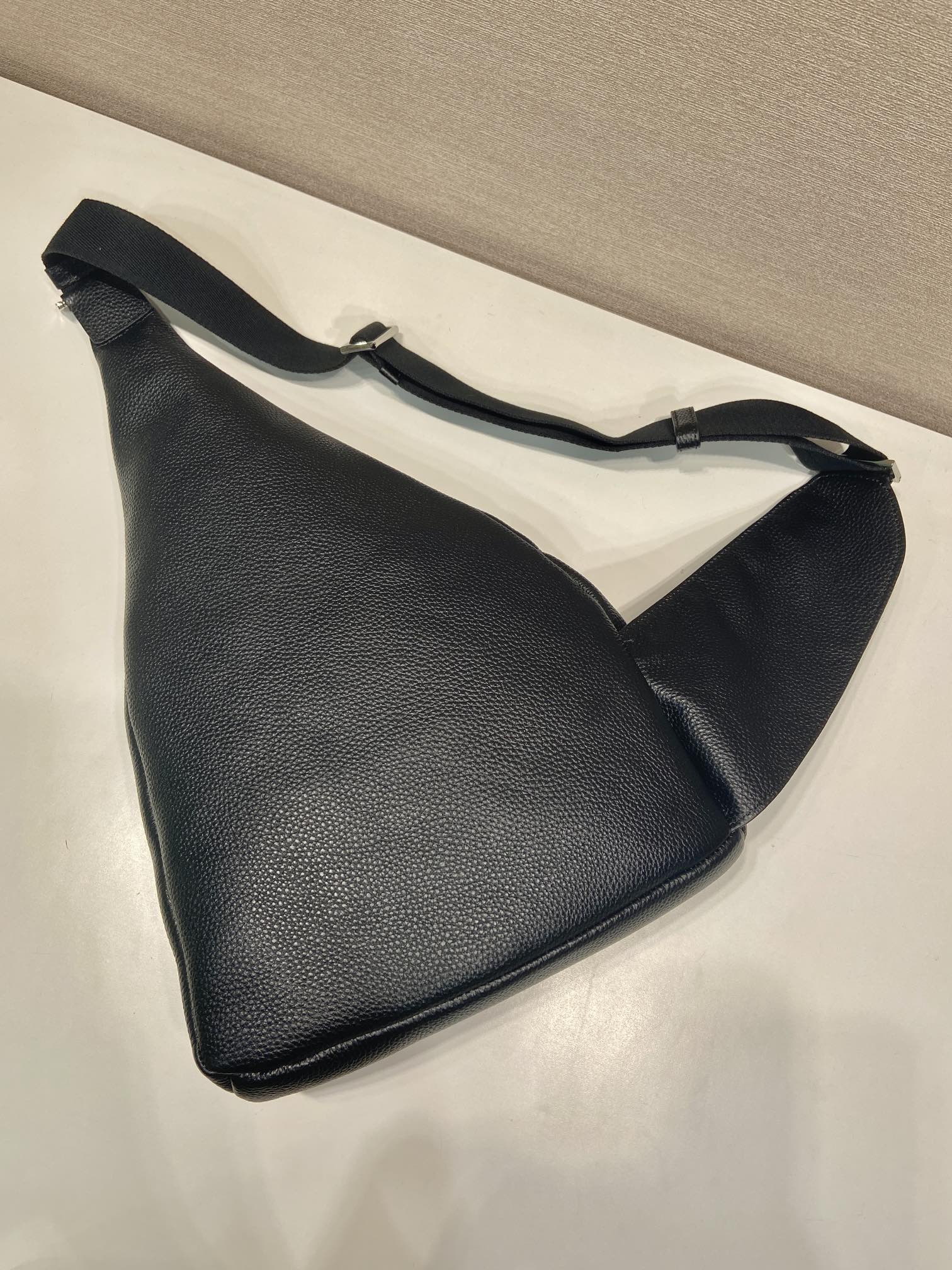 Prada Male Shoulder Bag Cow Leather 10cm