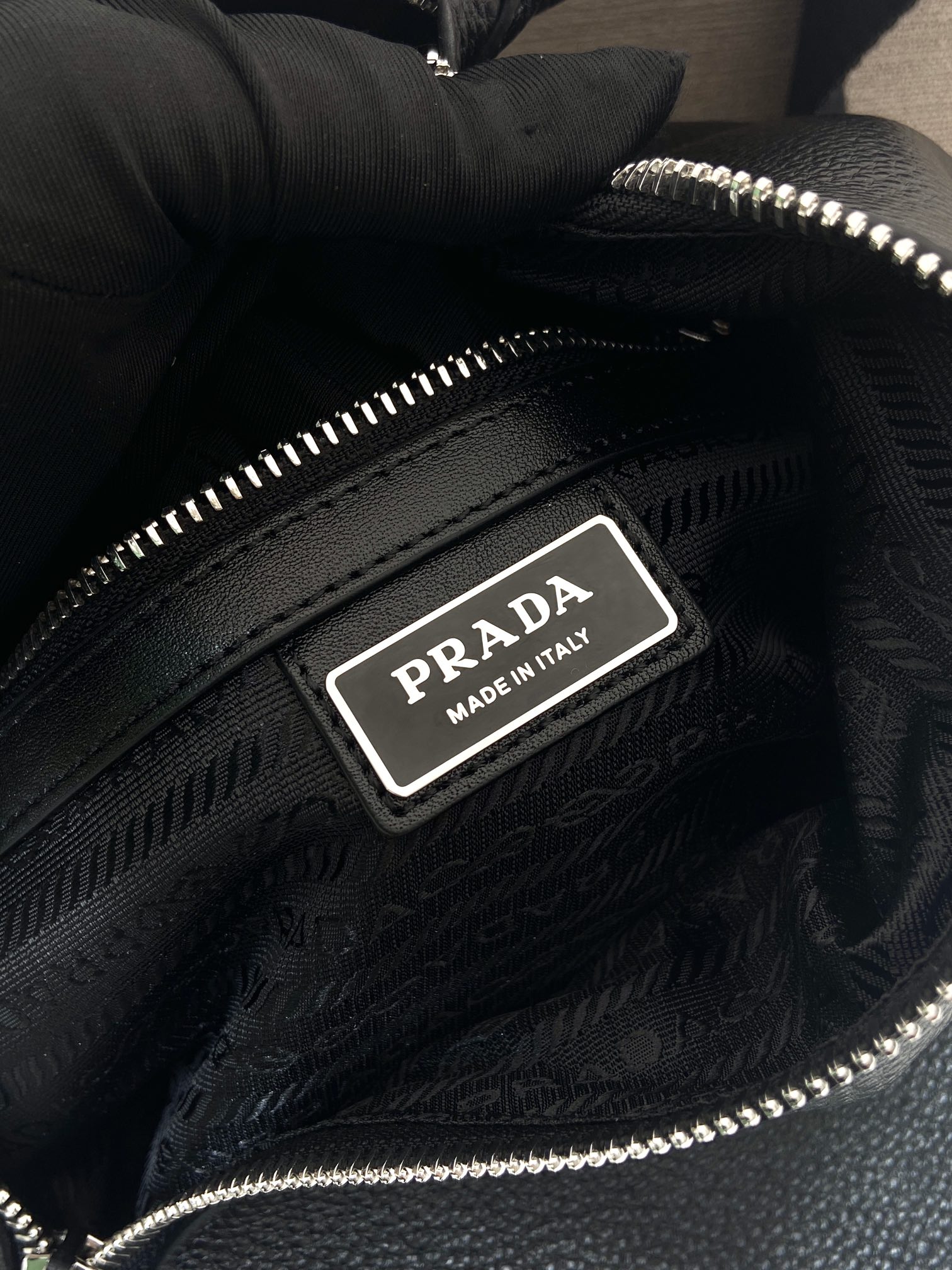 Prada Male Shoulder Bag Cow Leather 10cm