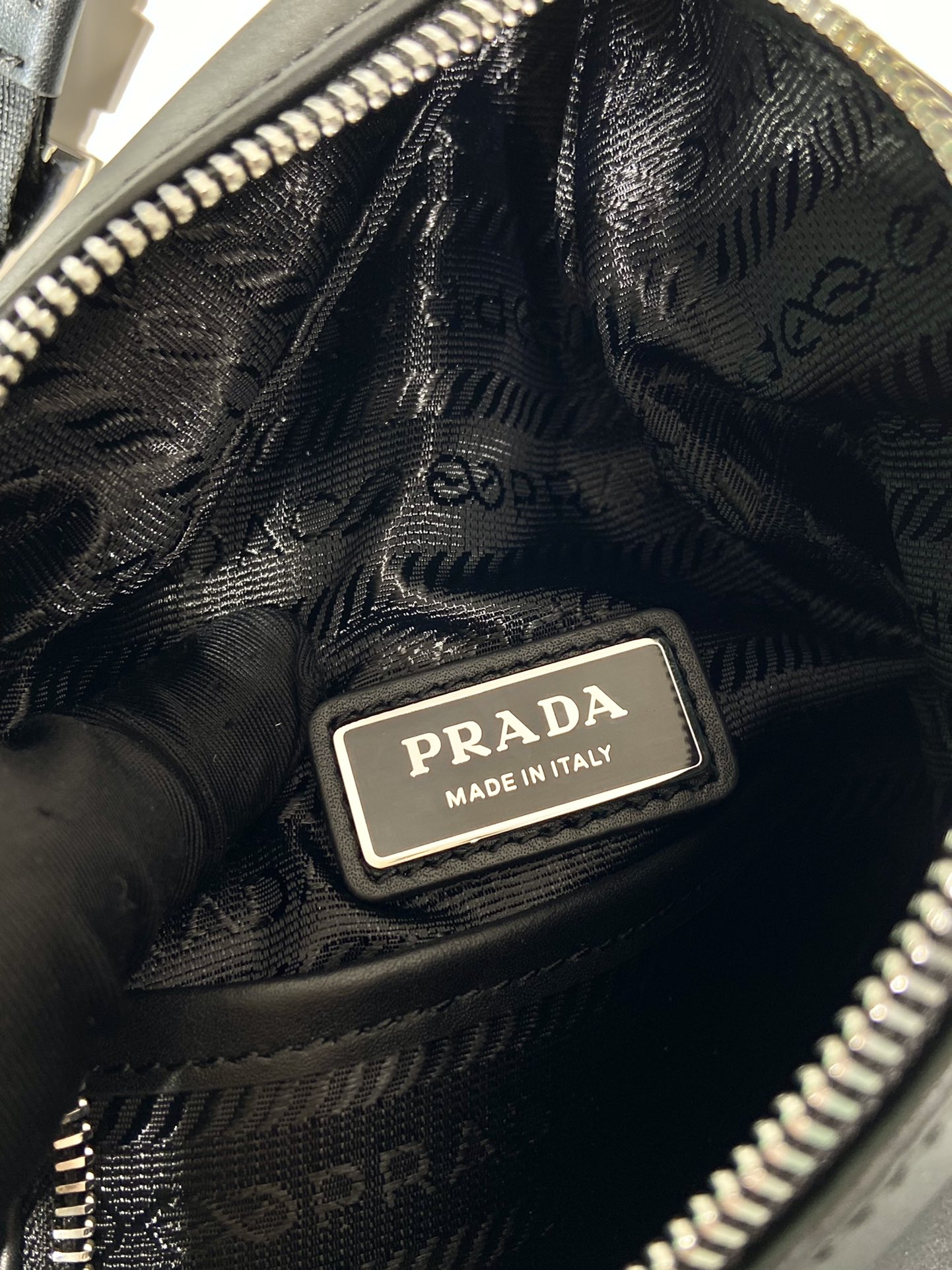Prada Shoulder Bag Cow Leather M