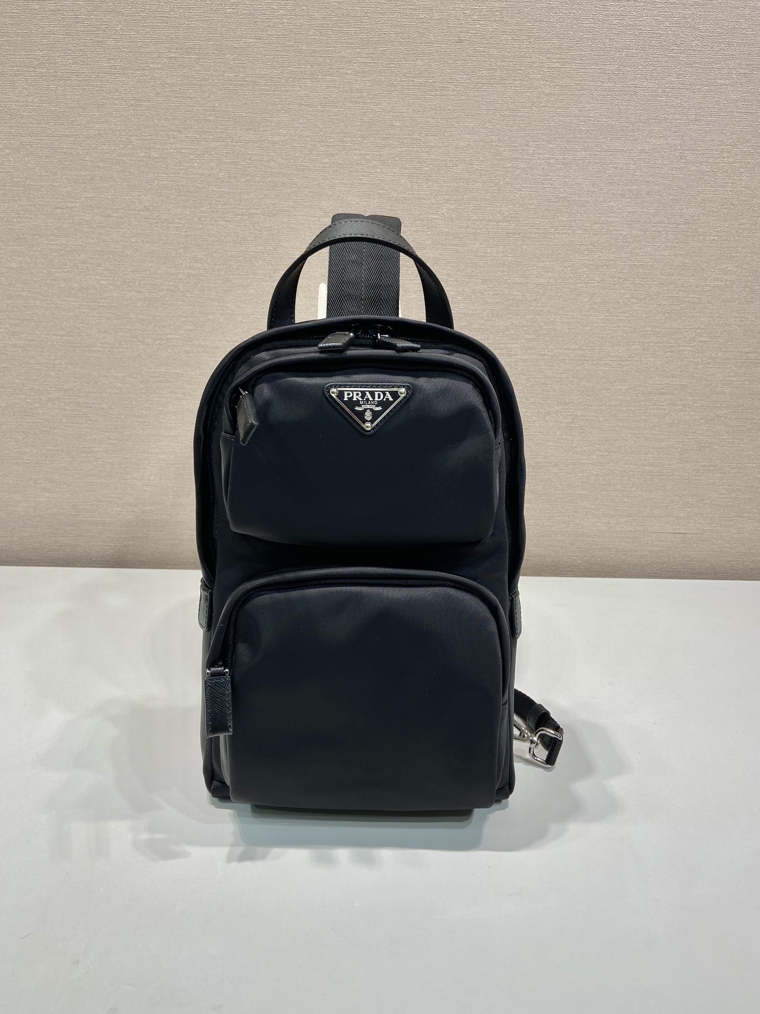 Prada Backpack Nylon M-l-s