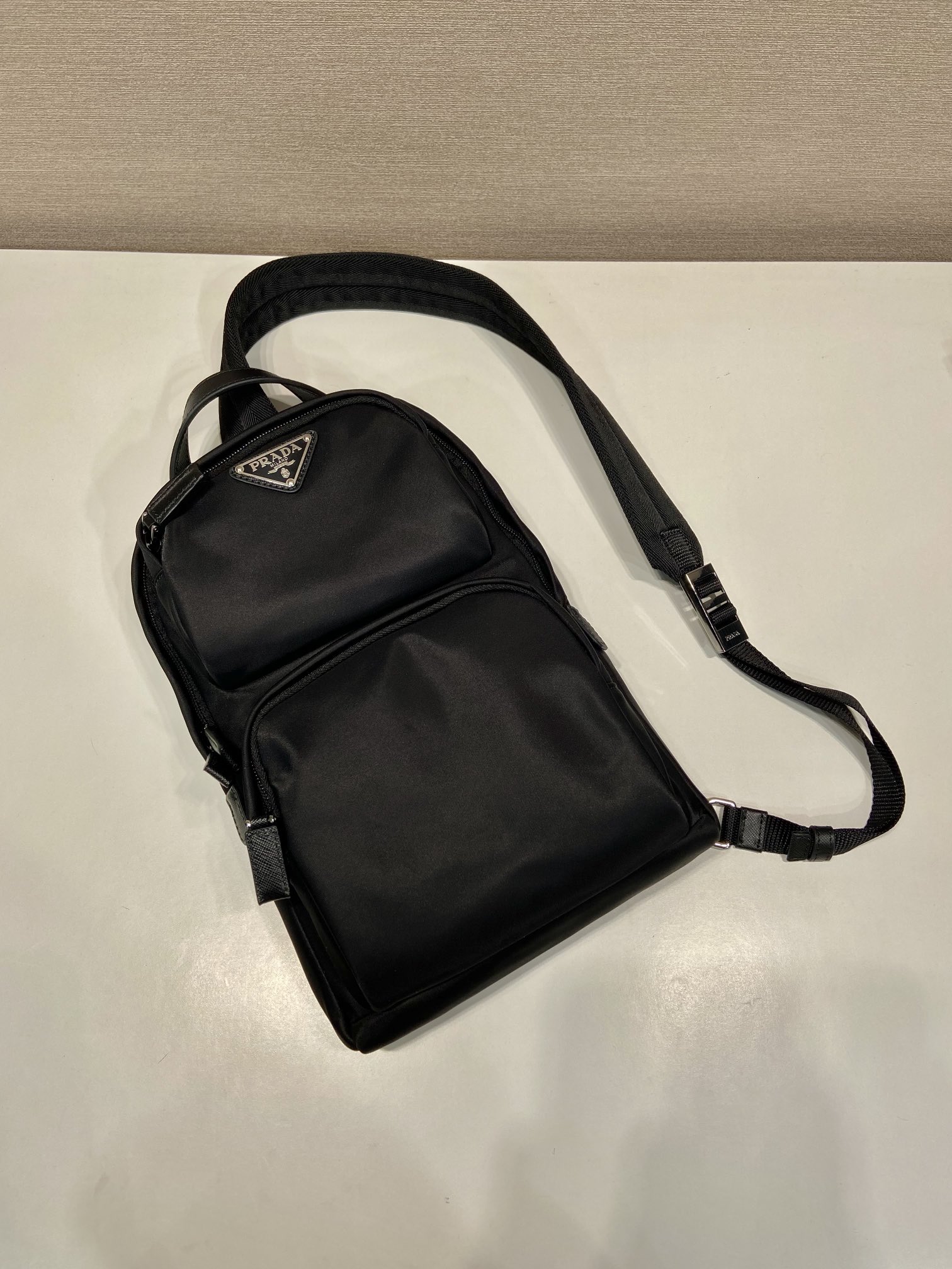 Prada Backpack Nylon M-l-s