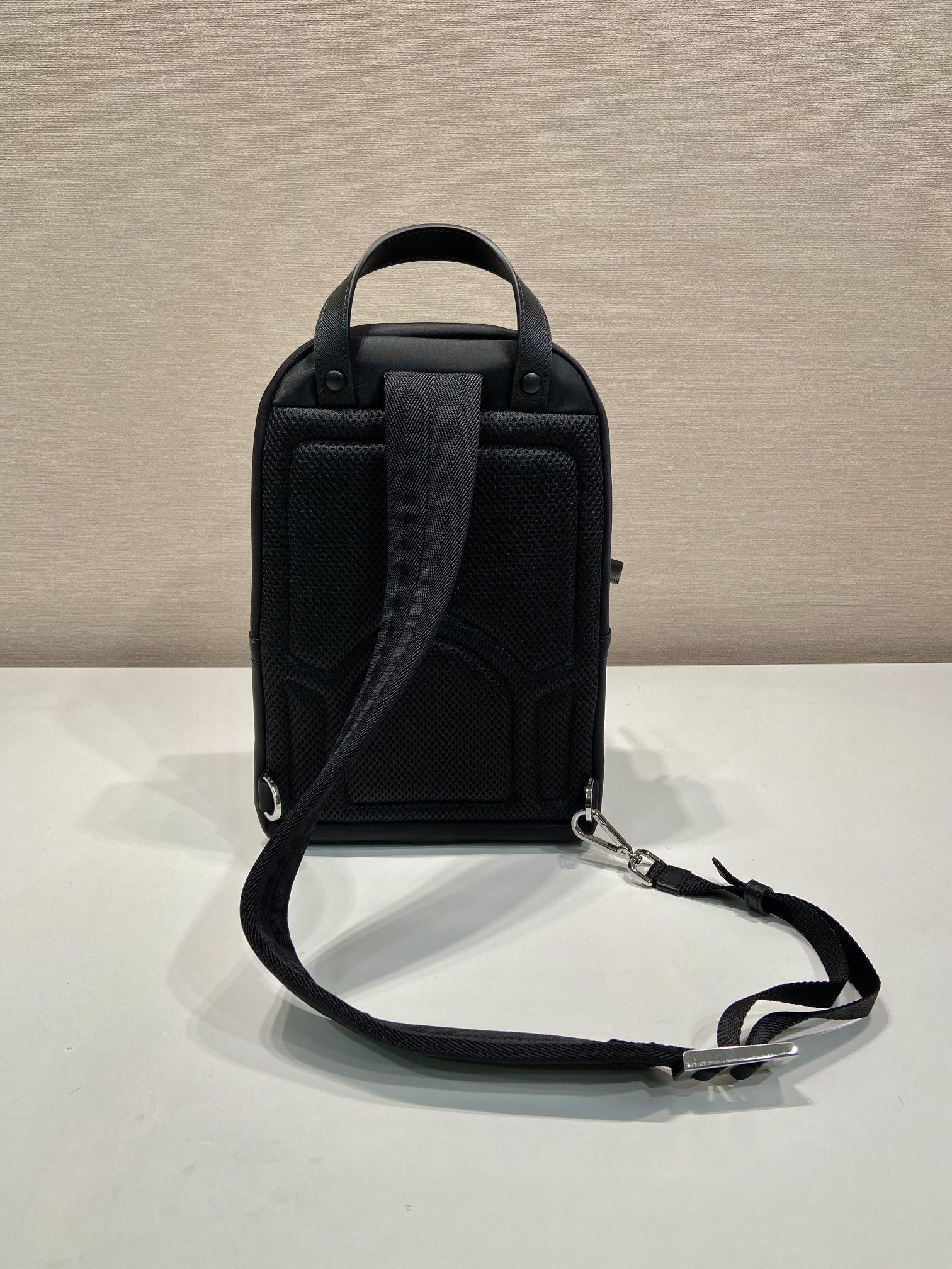Prada Backpack Nylon M-l-s