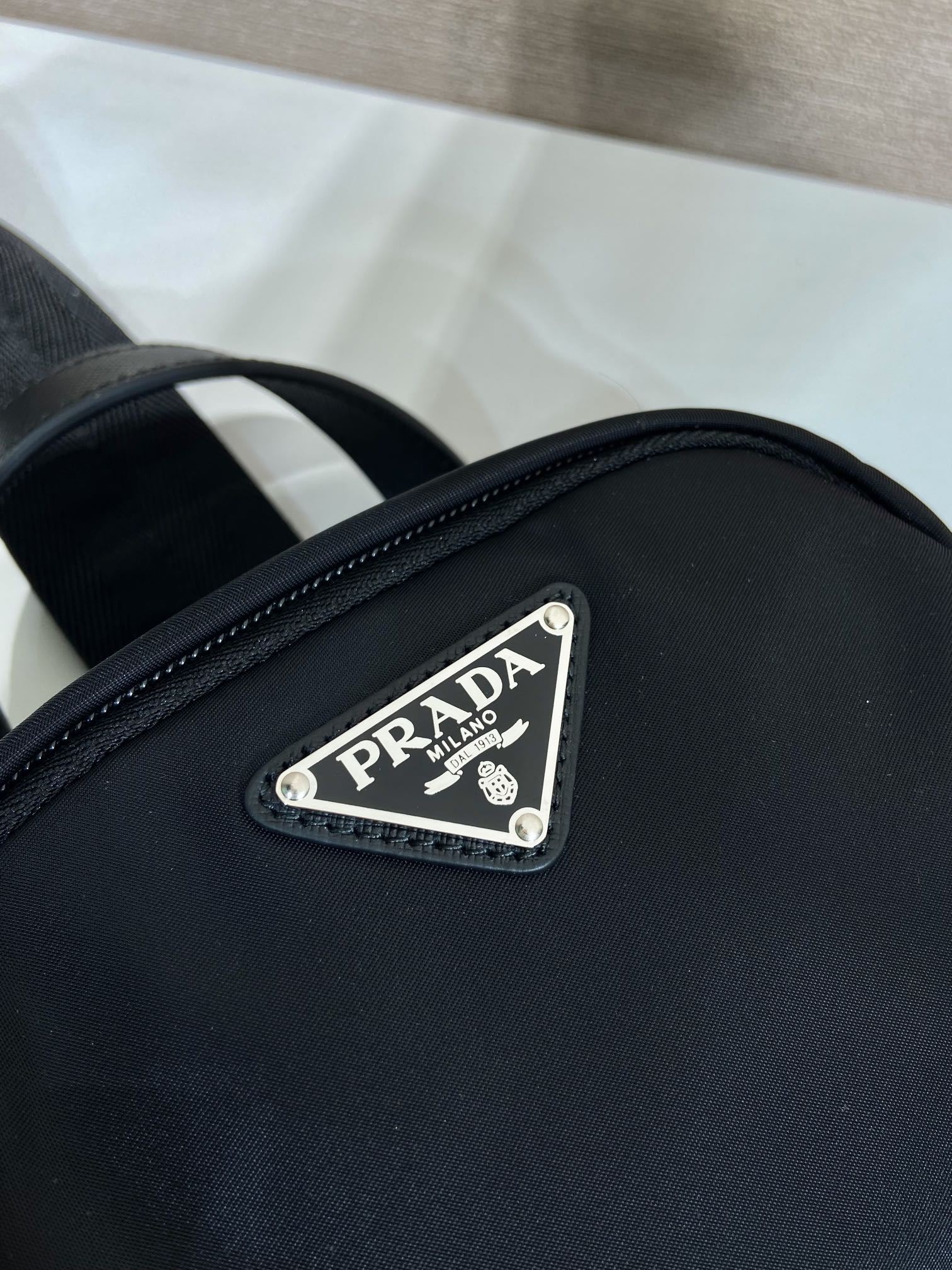 Prada Backpack Nylon M-l-s