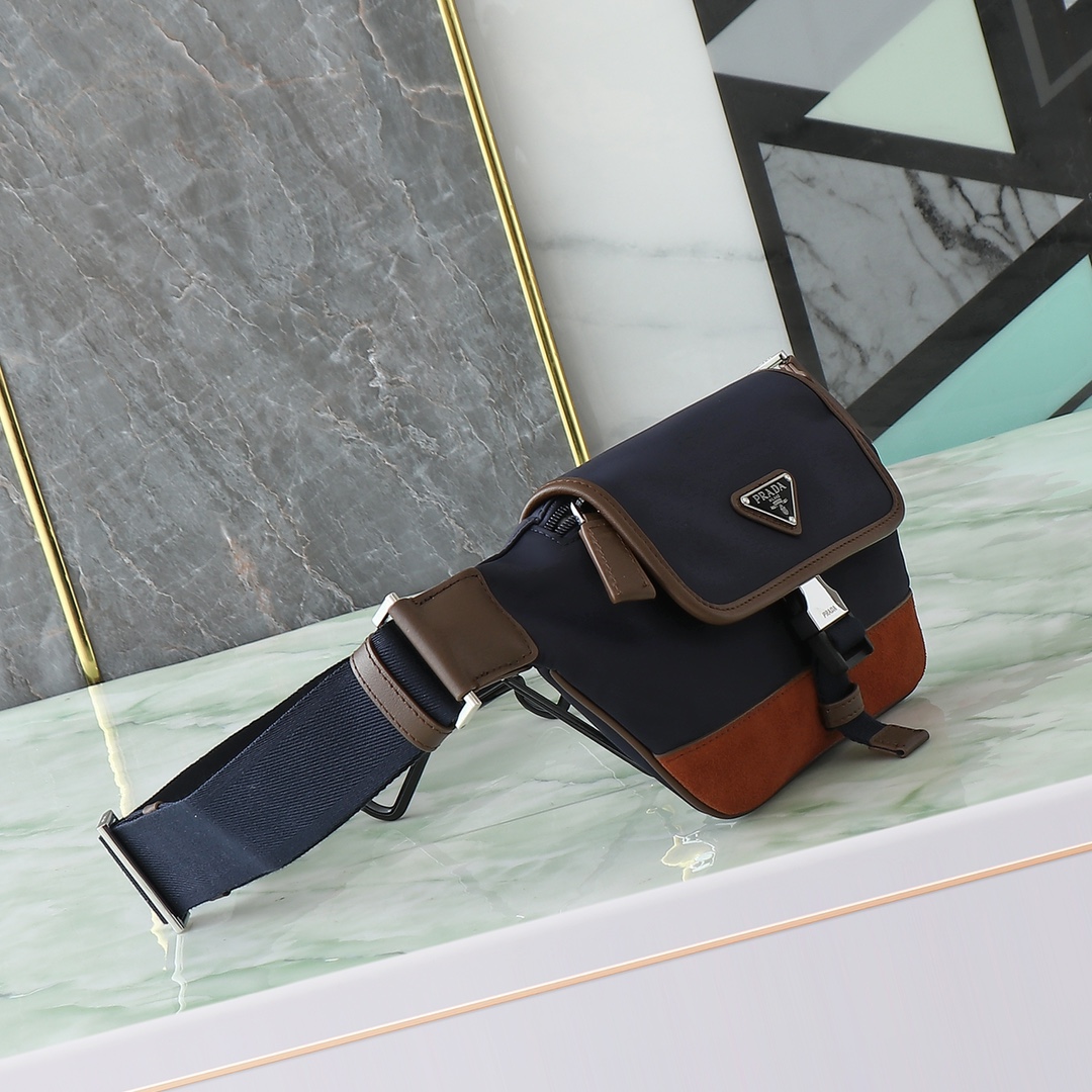 Prada Shoulder Bag Cow Leather M