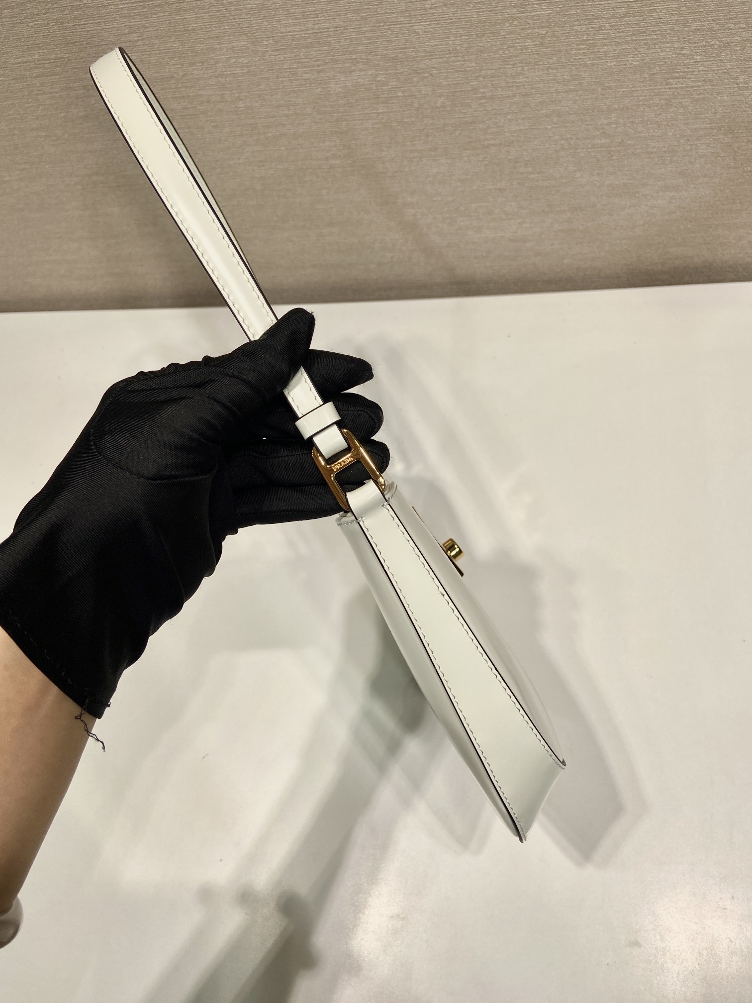 Prada Shoulder Bag Cow Leather M