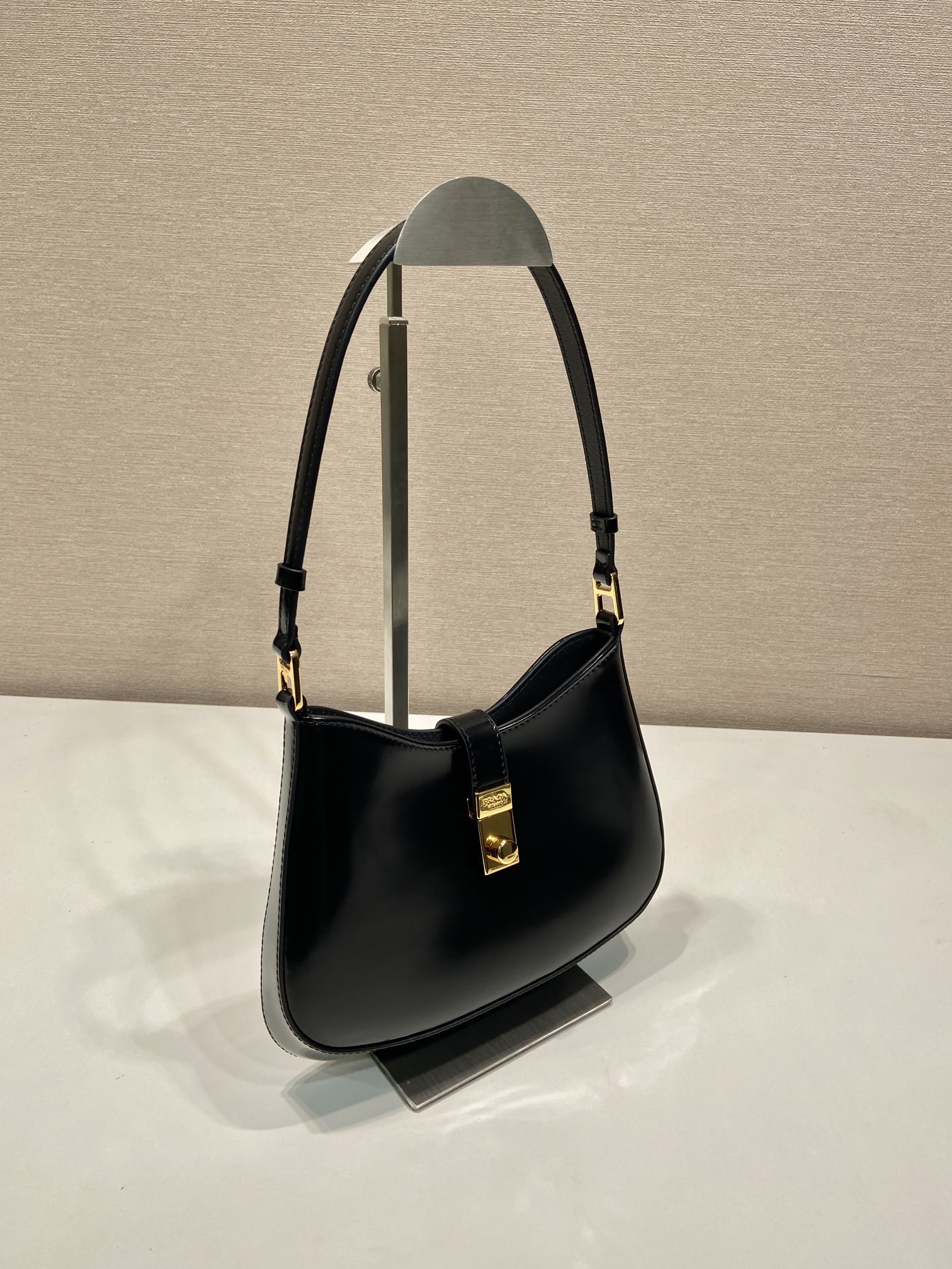 Prada Shoulder Bag Cow Leather M