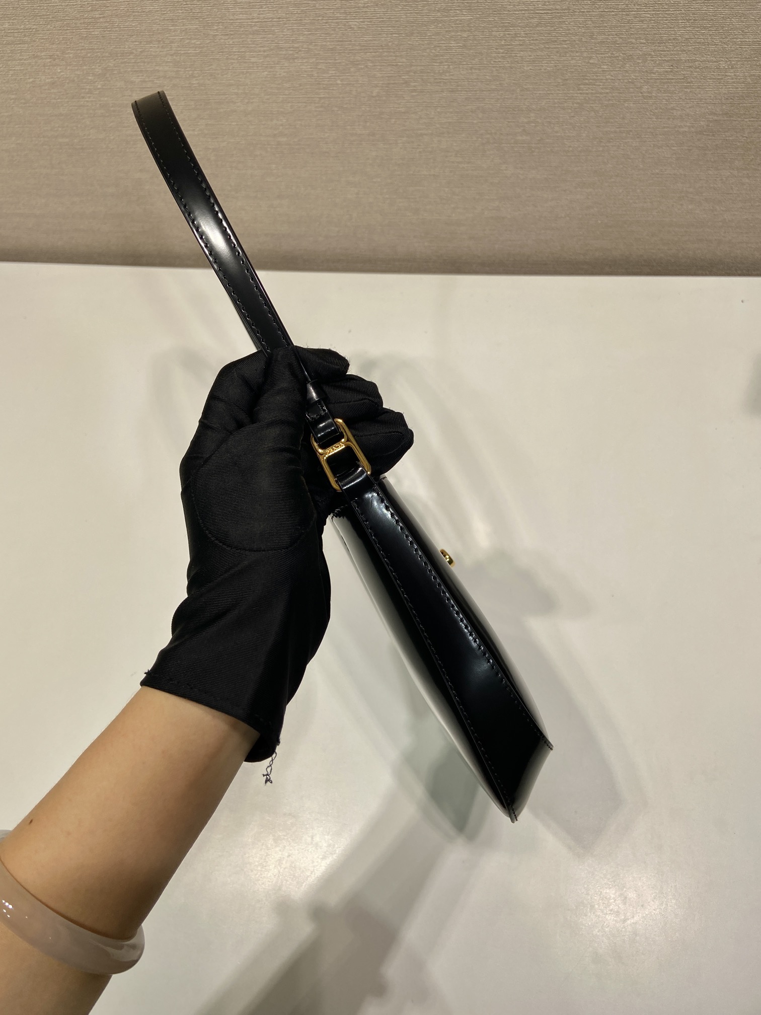 Prada Shoulder Bag Cow Leather M