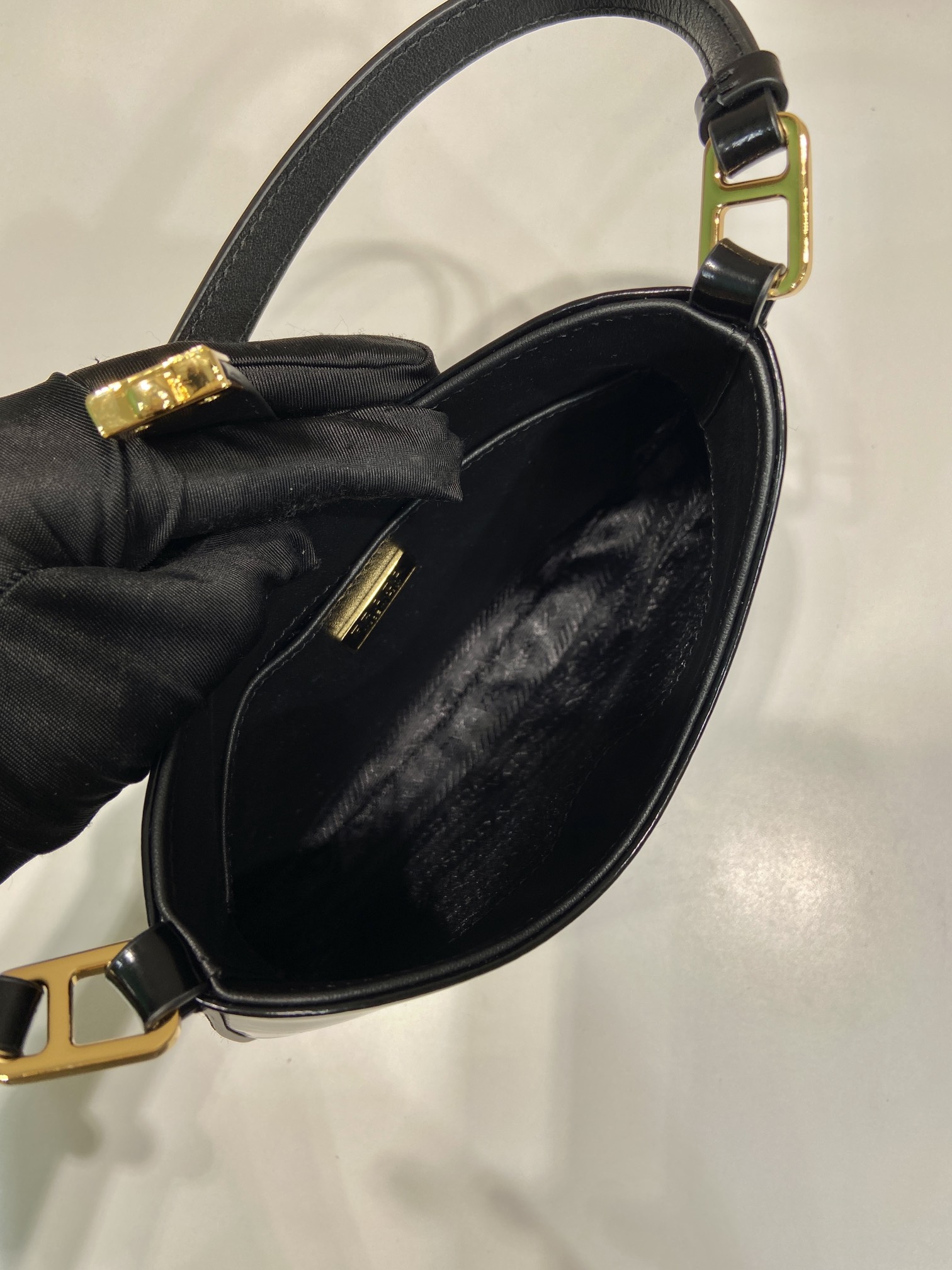 Prada Shoulder Bag Cow Leather M