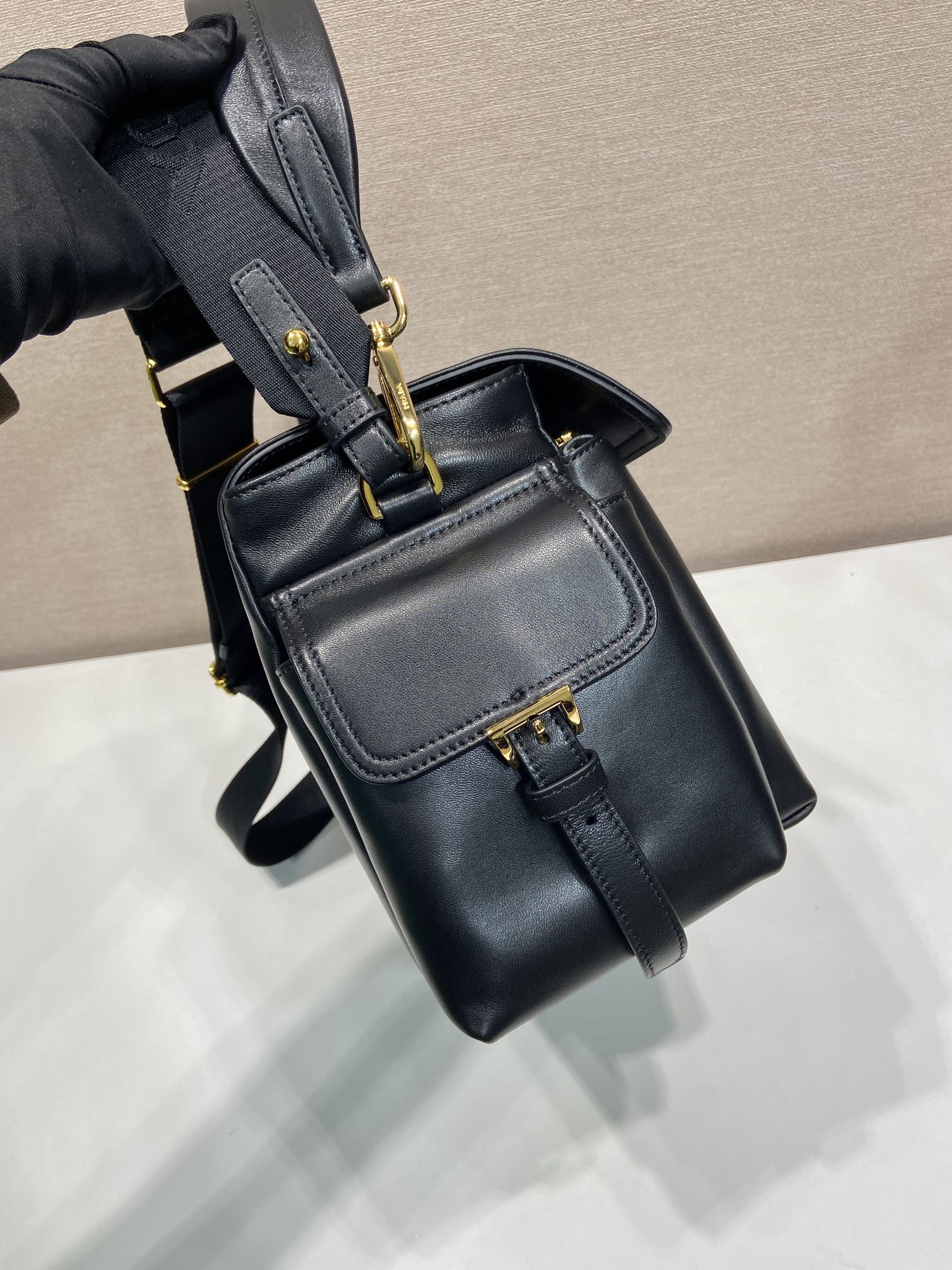 Messenger Bag Sheepskin 12cm