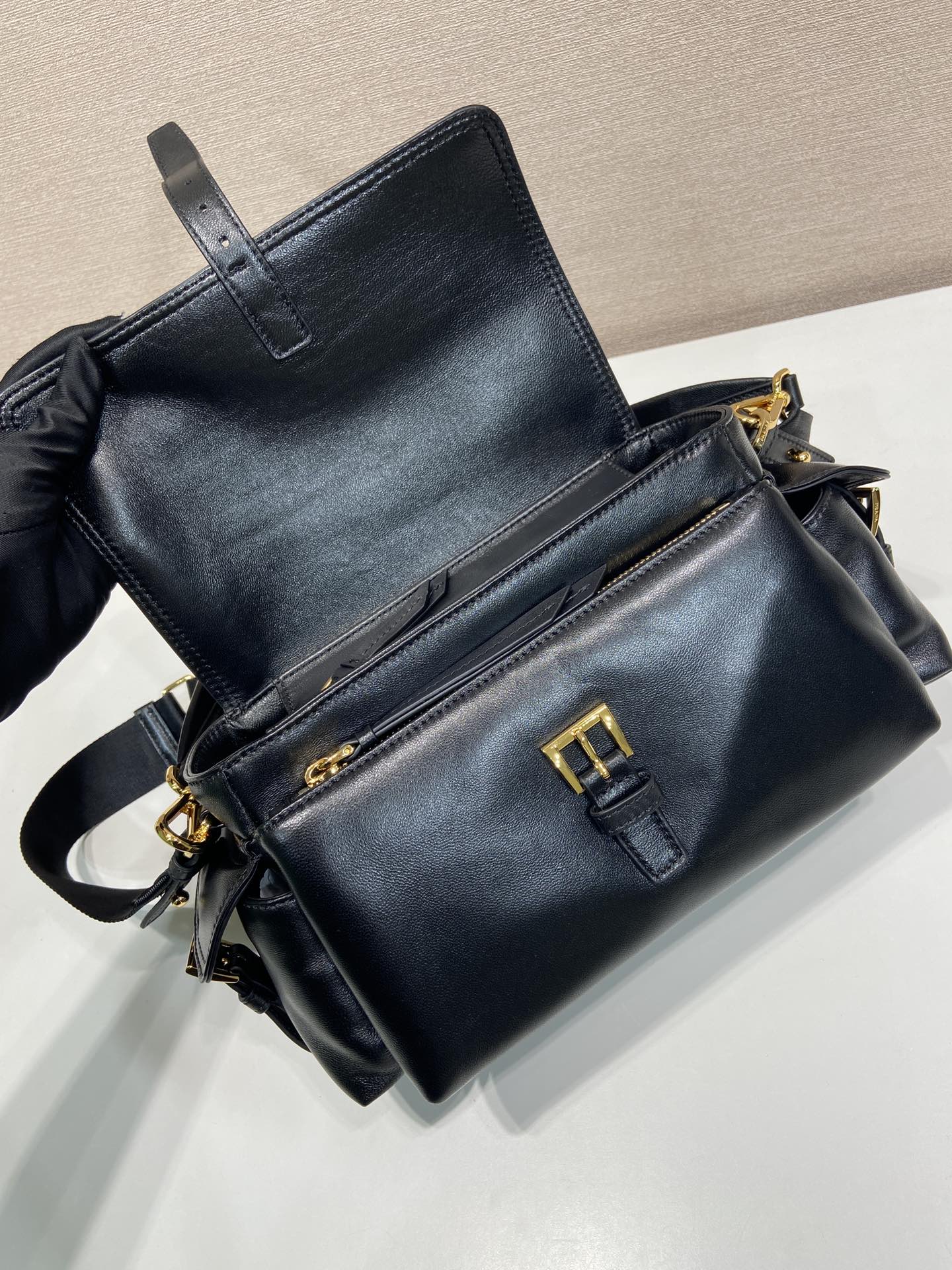 Messenger Bag Sheepskin 10cm