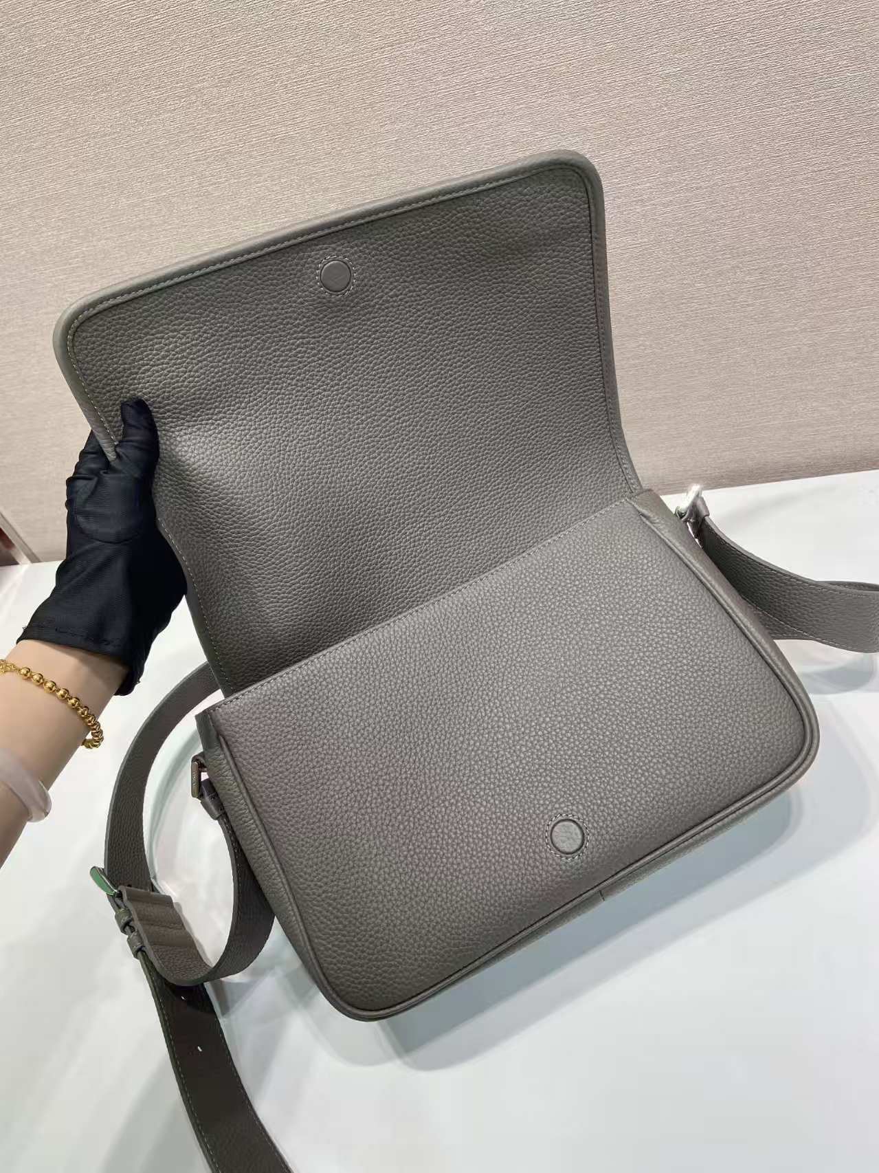 Prada Shoulder Bag Cow Leather M