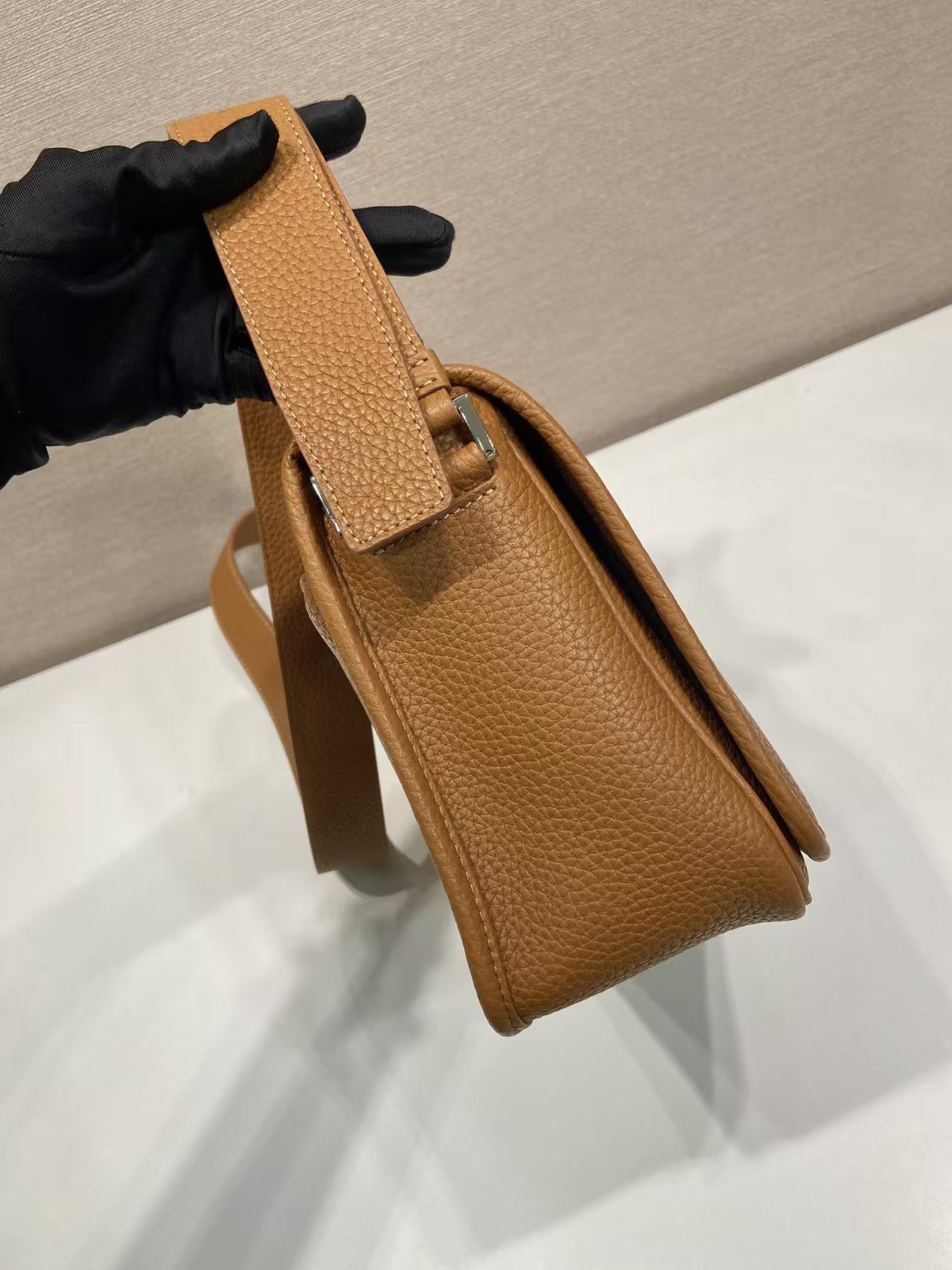 Prada Shoulder Bag Cow Leather M