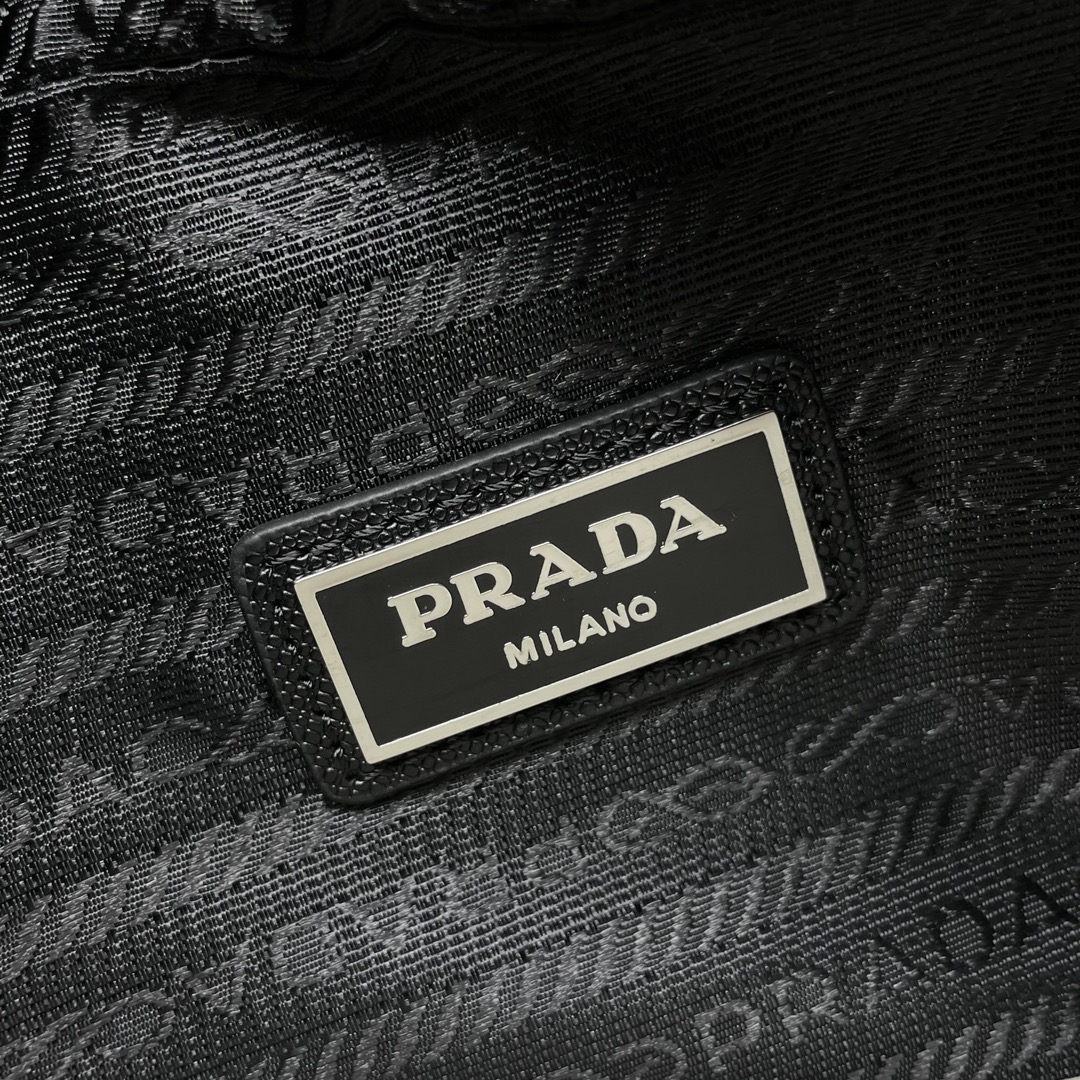 Prada Crossbody Bag Nylon Black M