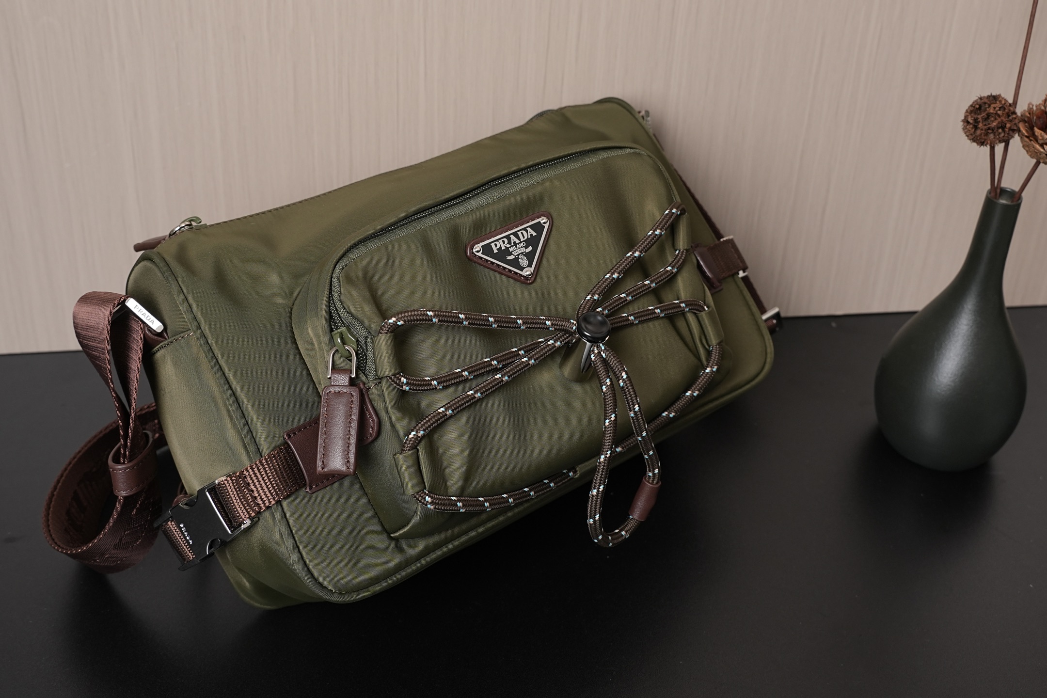 Prada Shoulder Bag Nylon 10cm-l