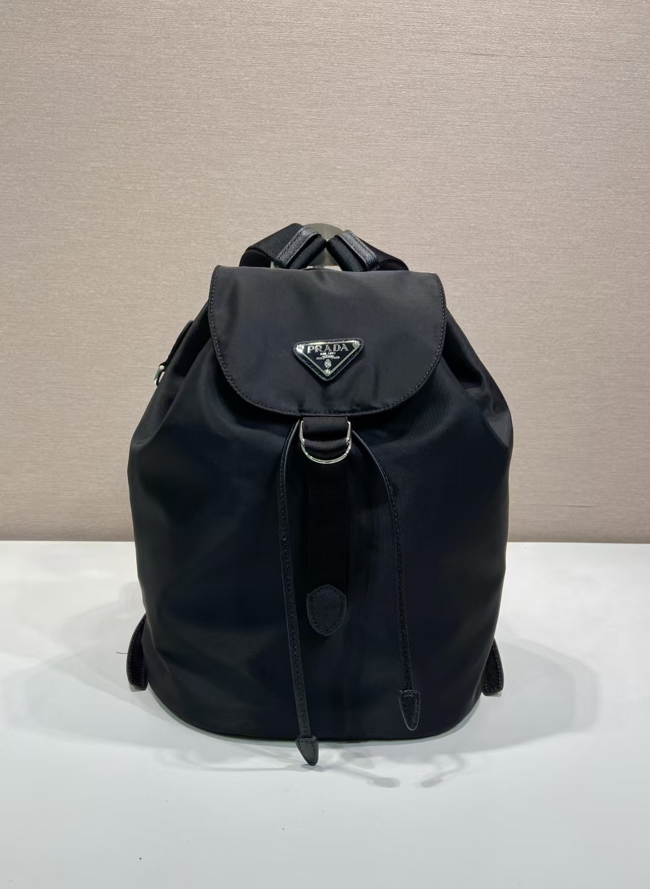 Prada Shoulder Bag Cow Leather 15cm