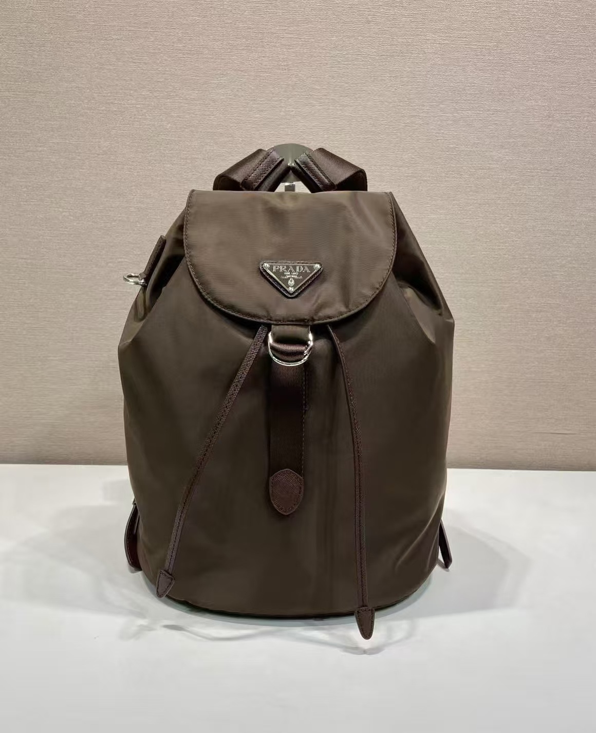 Prada Shoulder Bag Cow Leather 15cm