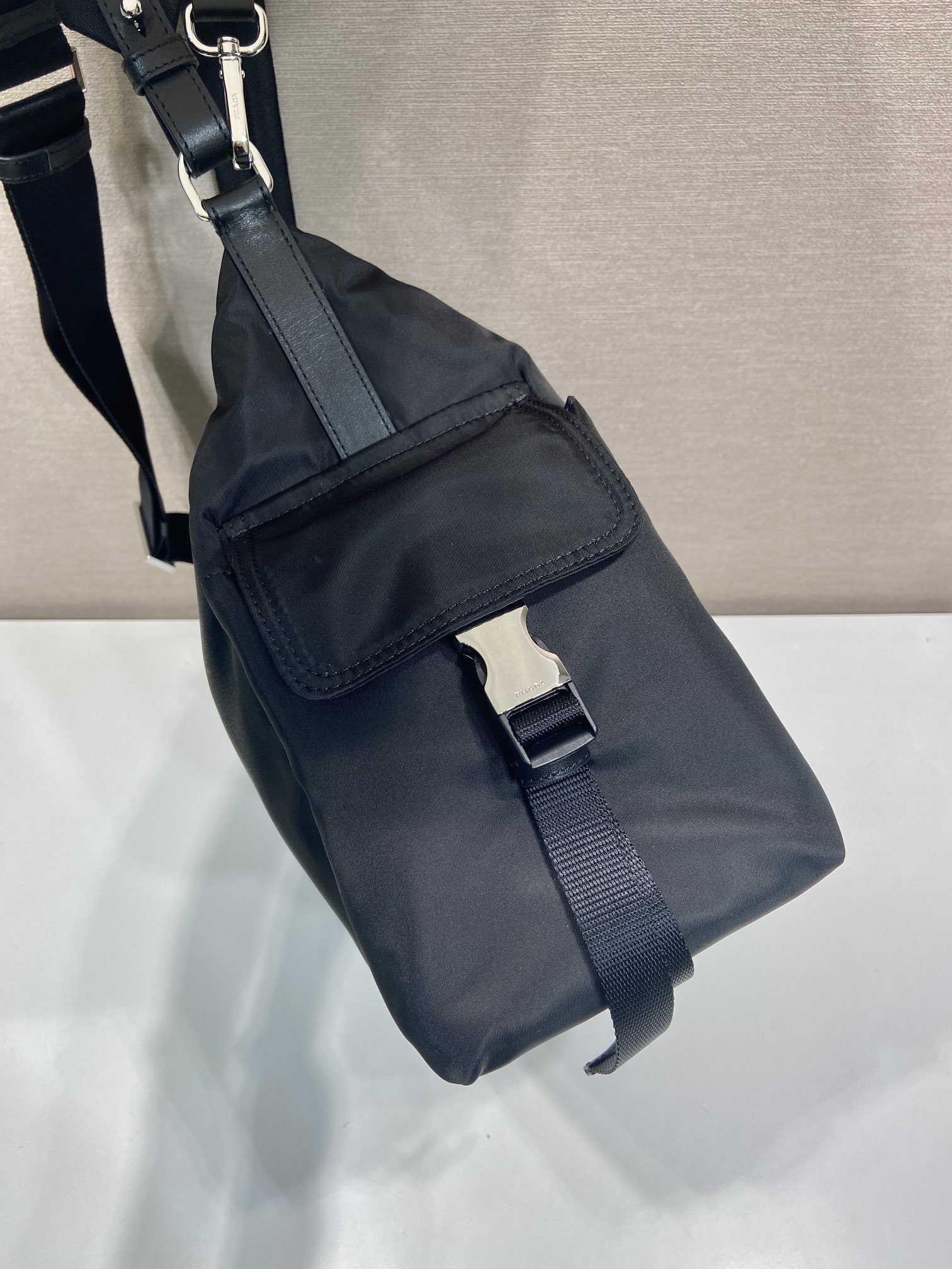 Prada Male Basic Bag Nylon 15cm-l