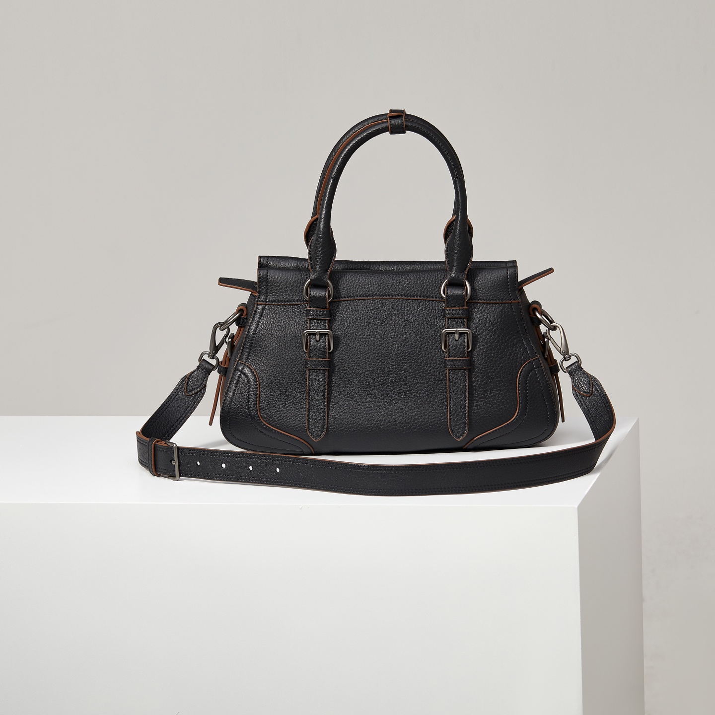 Prada Tote Bag Black 11cm-s