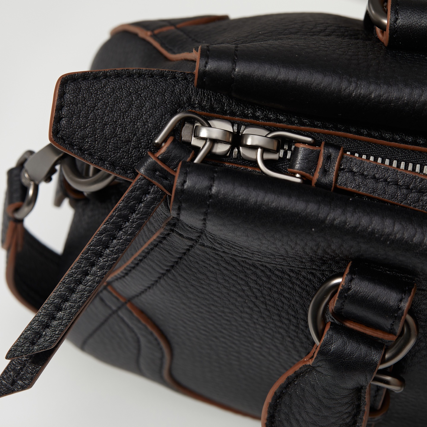 Prada Tote Bag Black 11cm-s