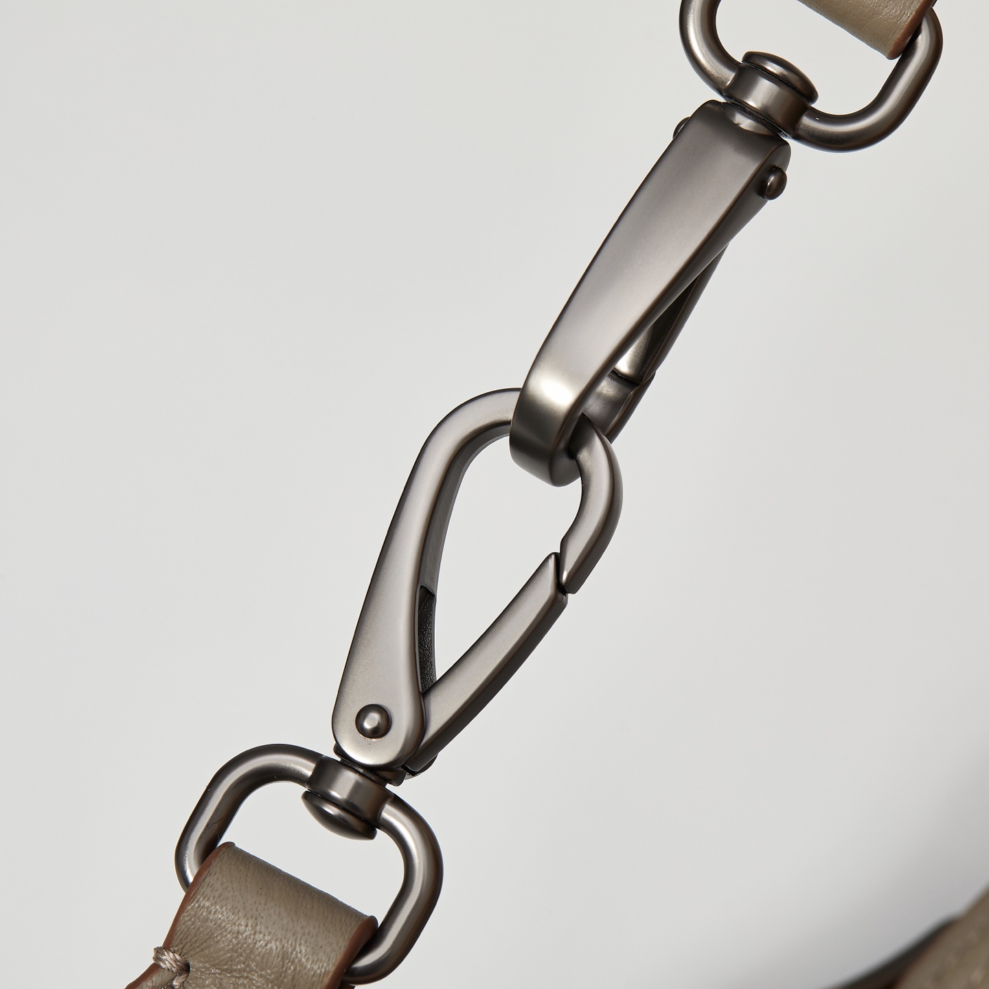 Prada Tote Bag Gray 11cm-s