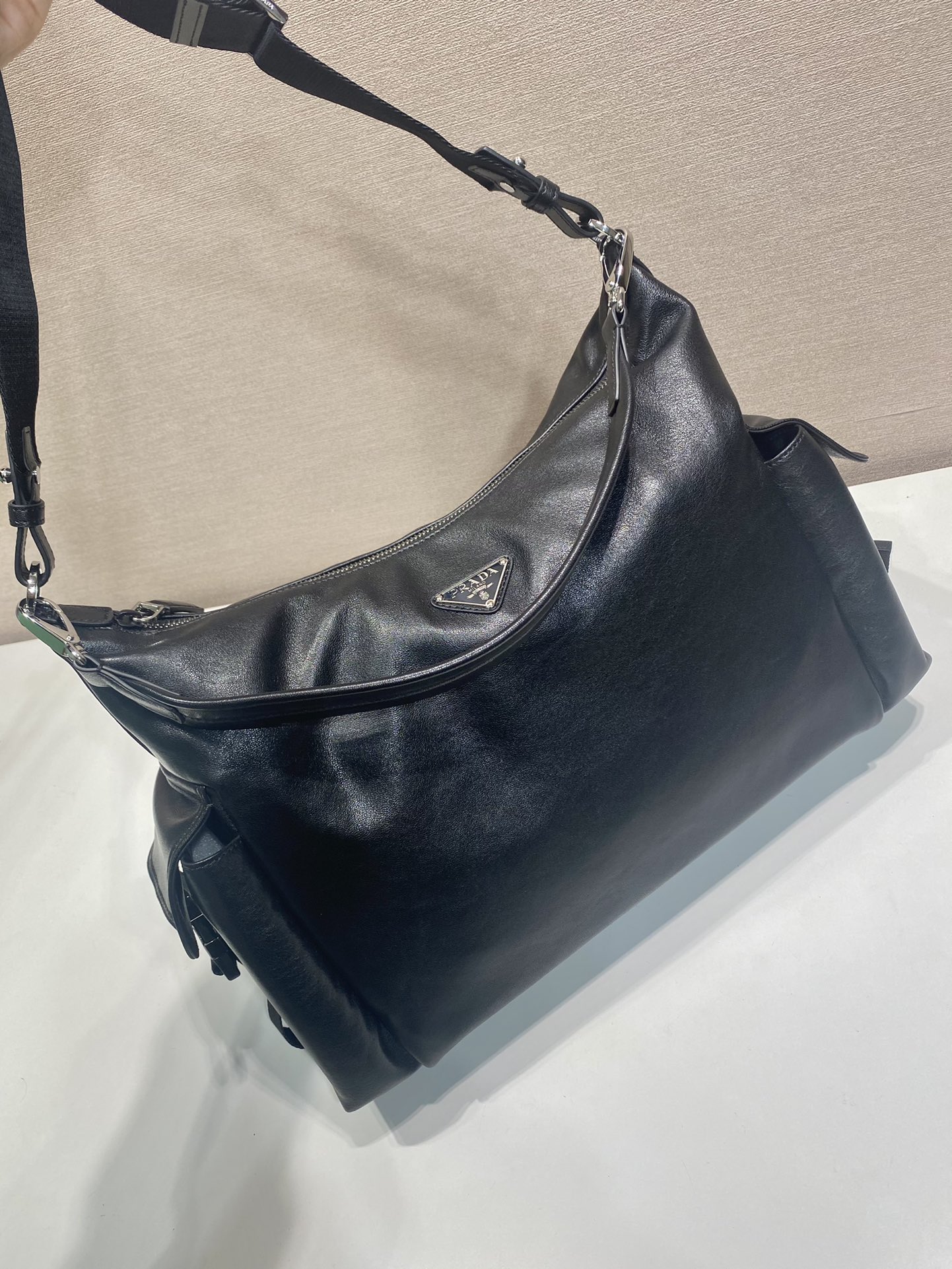 Prada Basic Bag Sheepskin 15cm-l