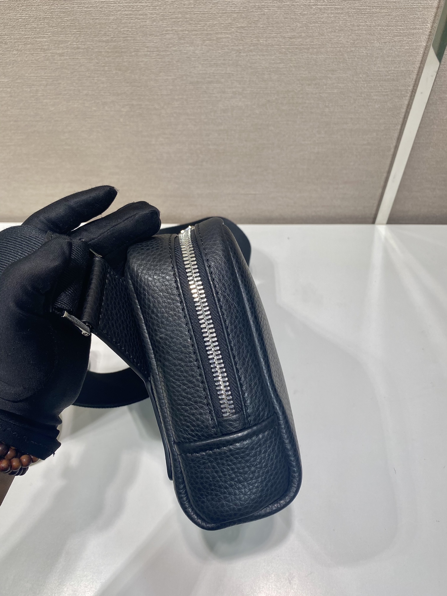 Prada Shoulder Bag Cow Leather M