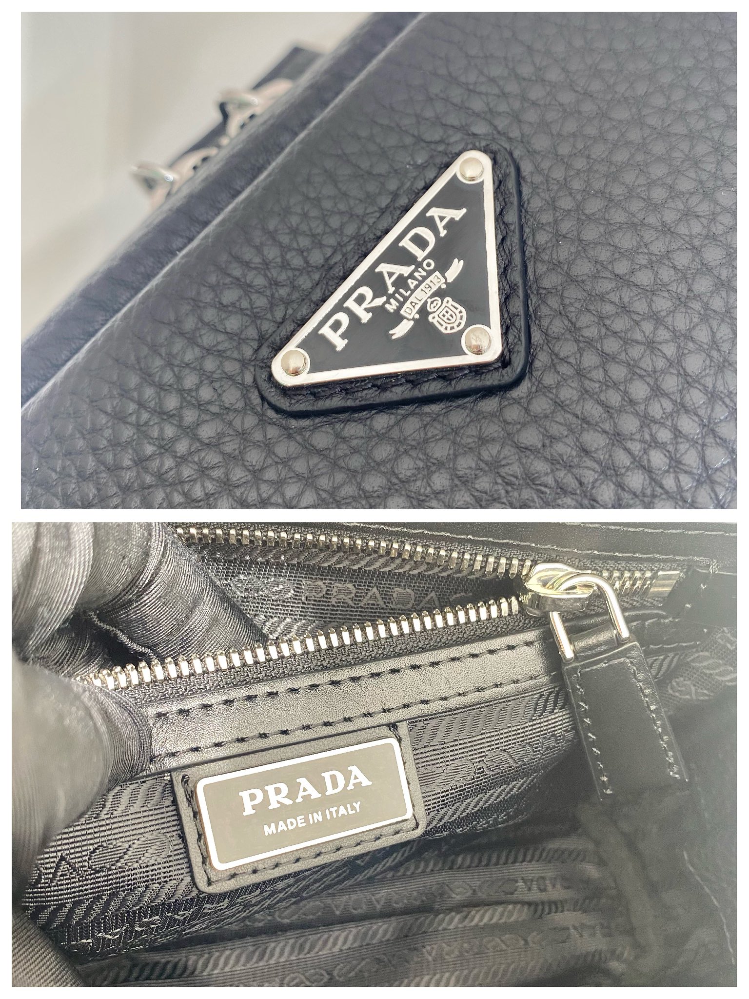 Prada Shoulder Bag Cow Leather M