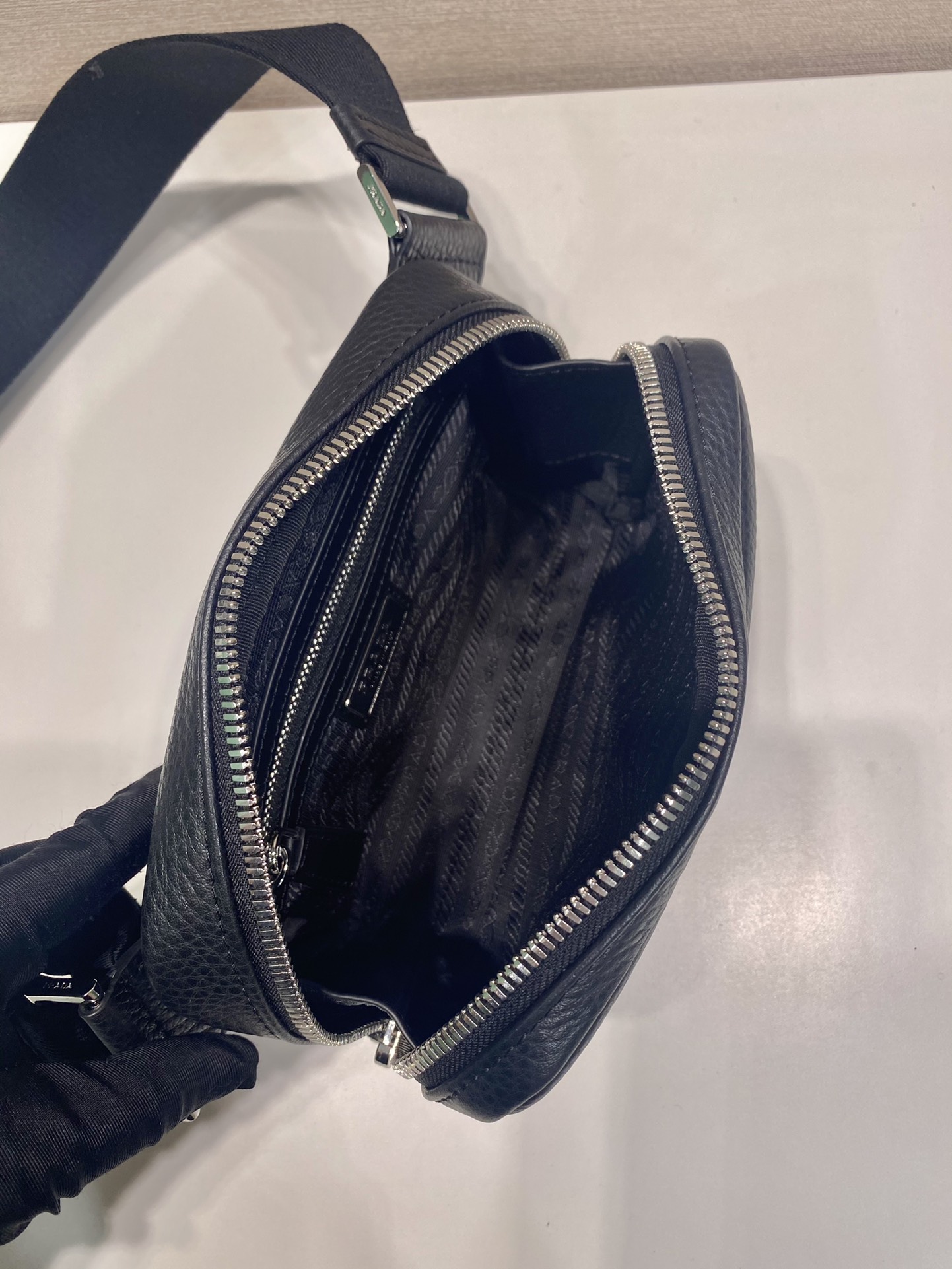 Prada Shoulder Bag Cow Leather M