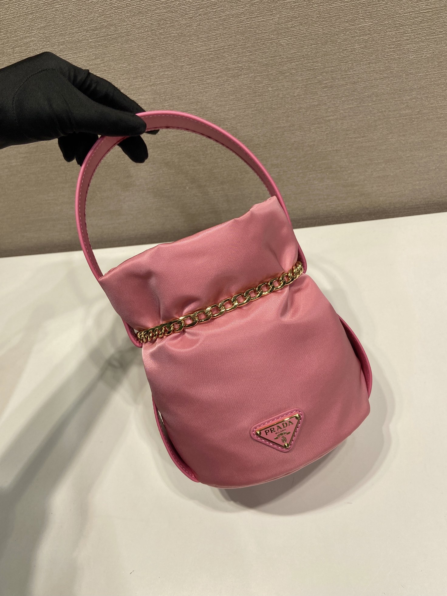 Prada Basic Bag Cow Leather 15cm