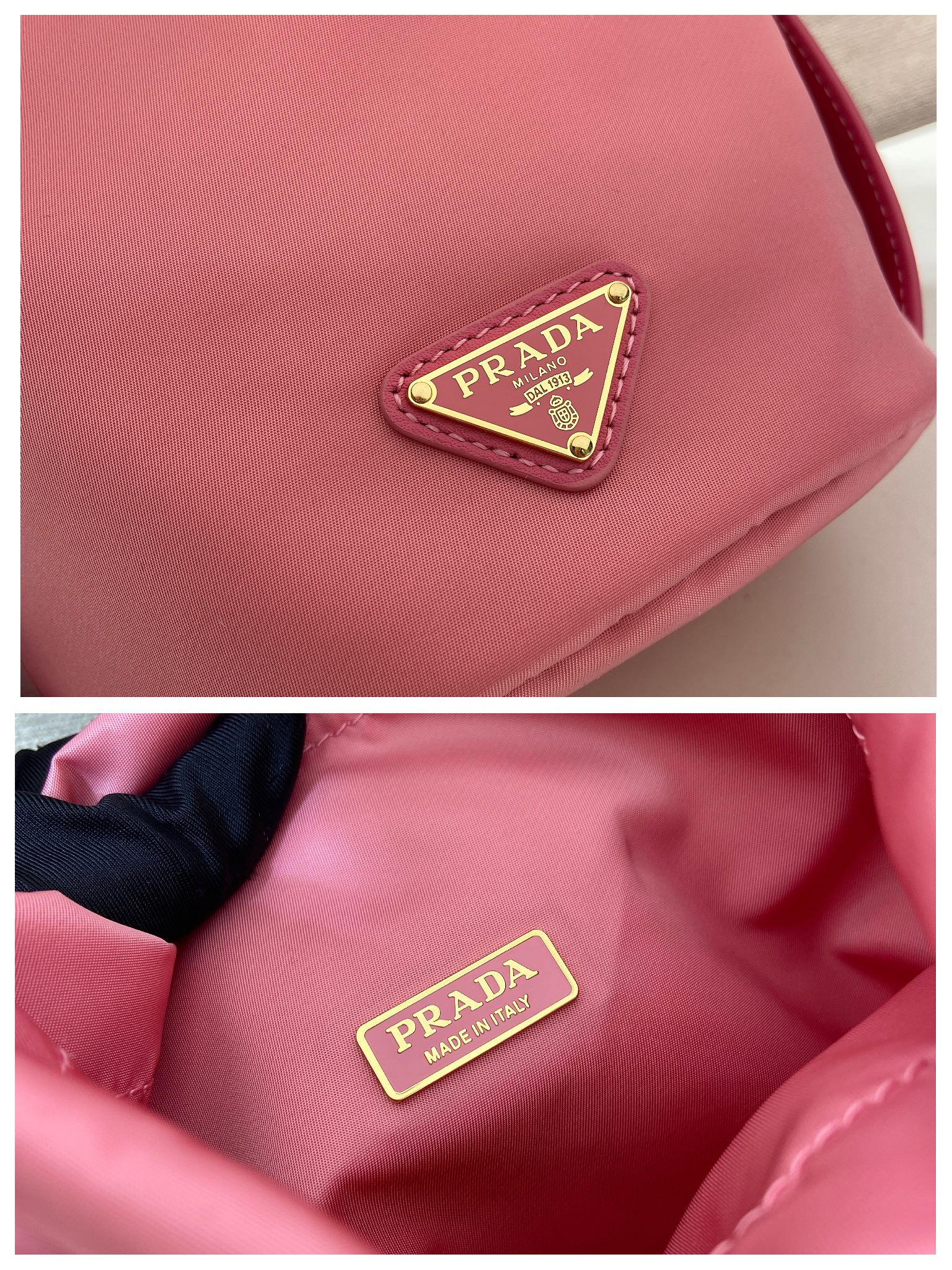 Prada Basic Bag Cow Leather 15cm