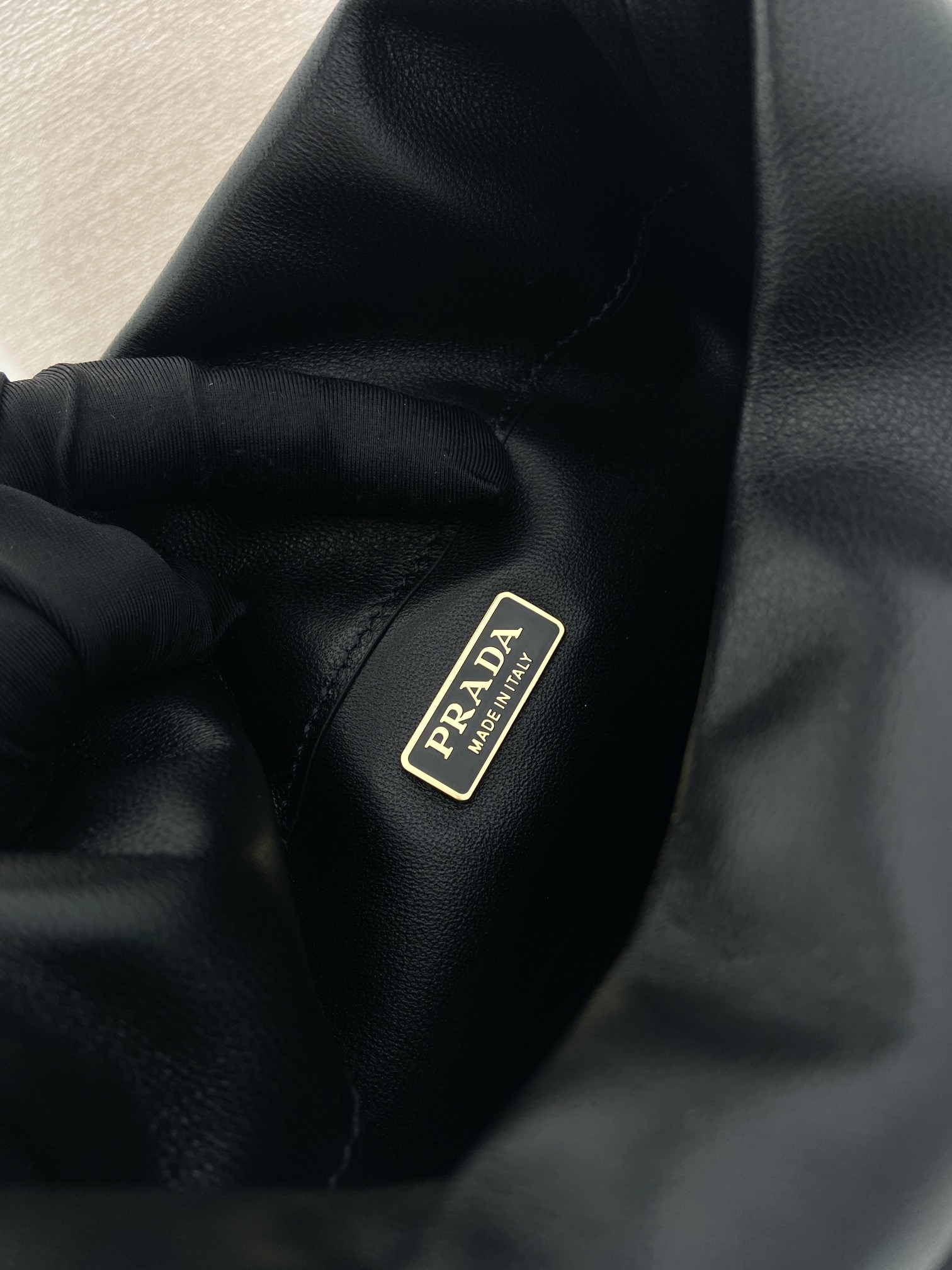 Prada Basic Bag Sheepskin 15cm