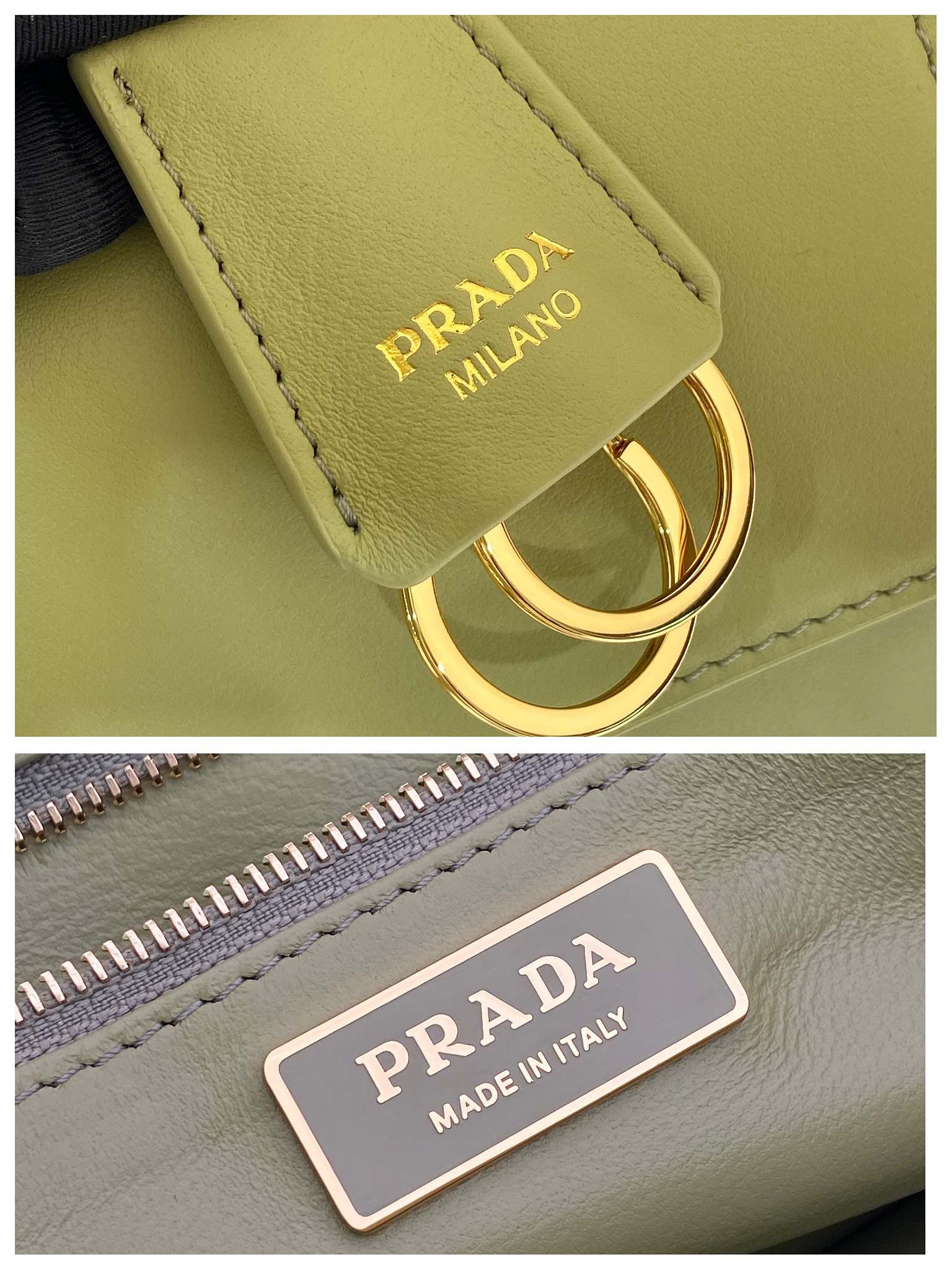 Prada Basic Bag Cow Leather 10cm-s