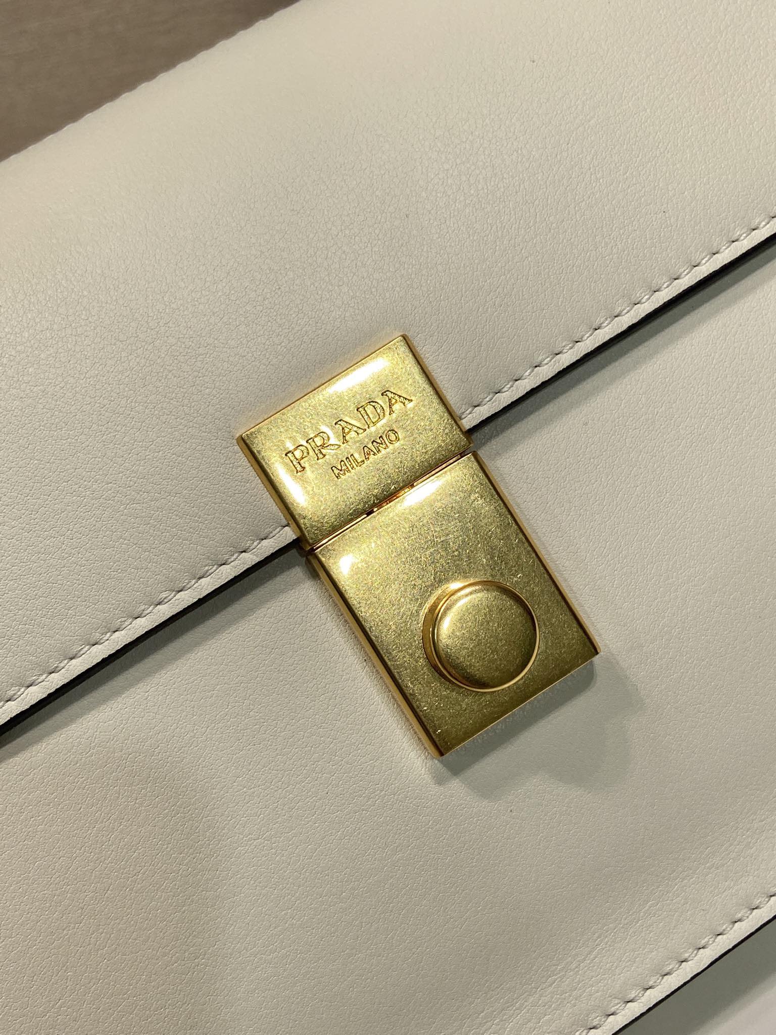 Prada Basic Bag Cow Leather 10cm-s