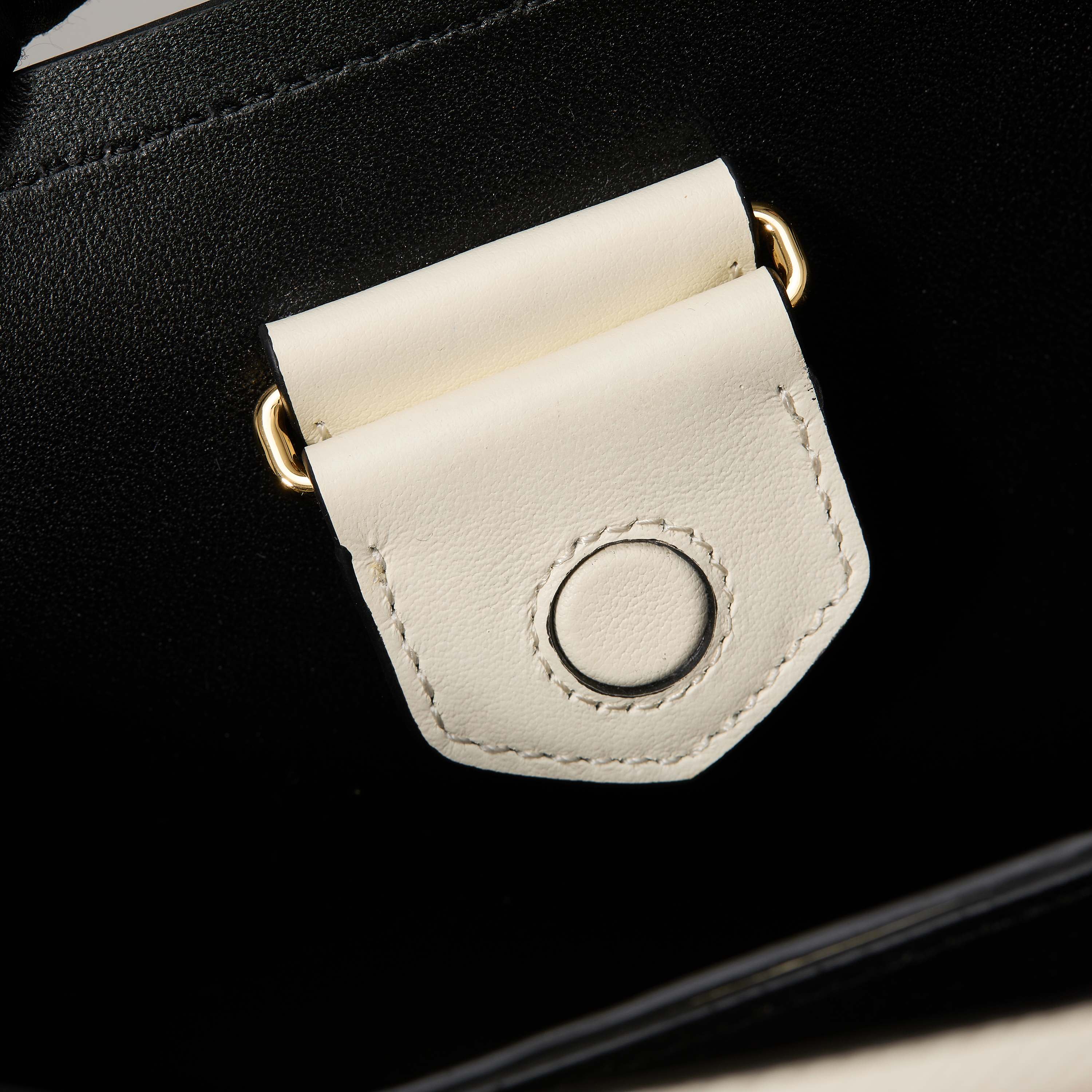Prada Basic Bag Sheepskin White