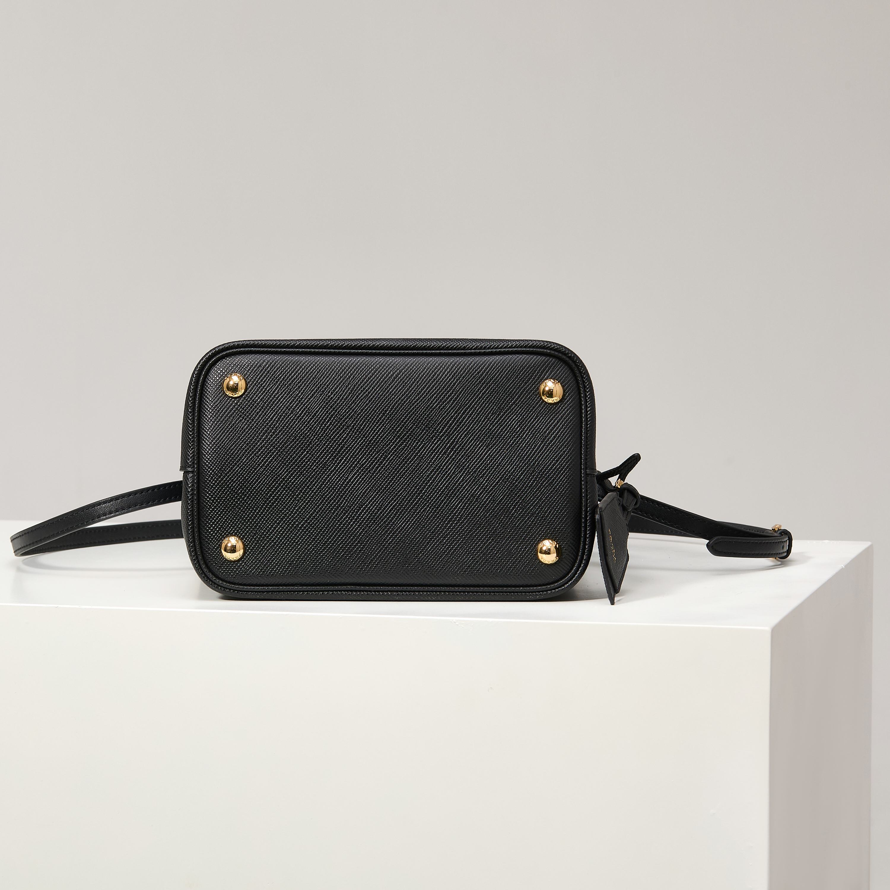 Prada Basic Bag Sheepskin Black