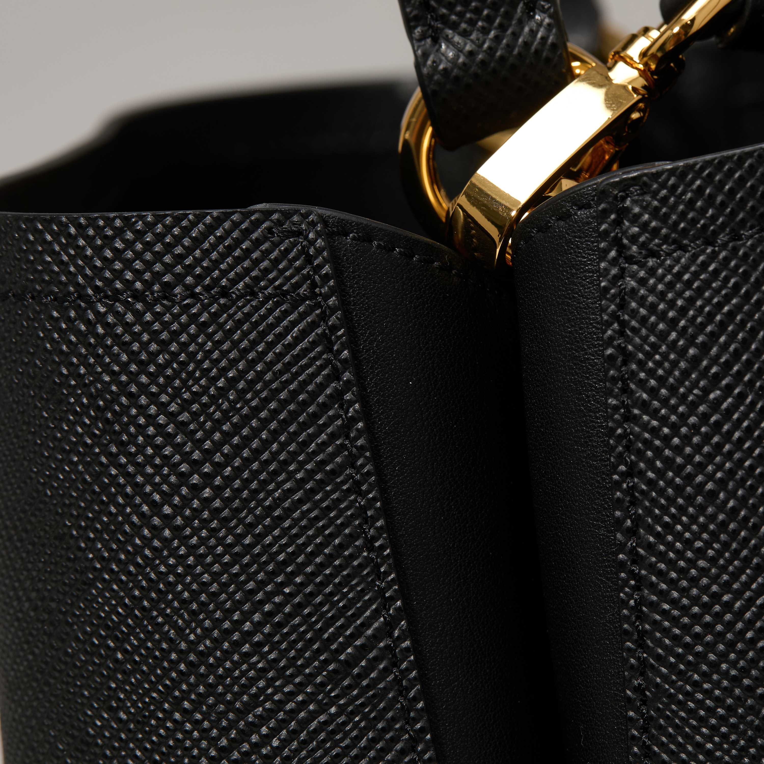 Prada Basic Bag Sheepskin Black