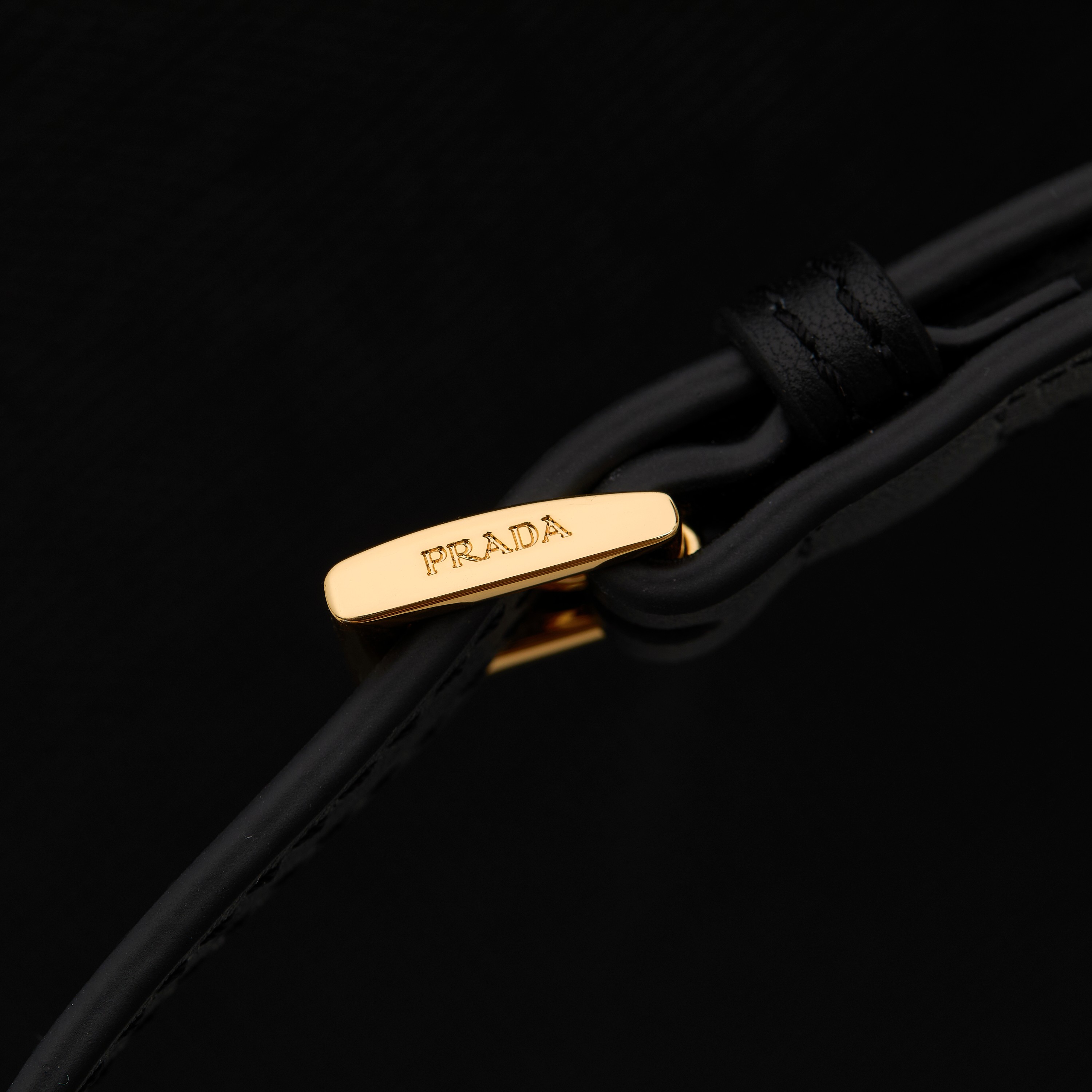 Prada Basic Bag Sheepskin Black