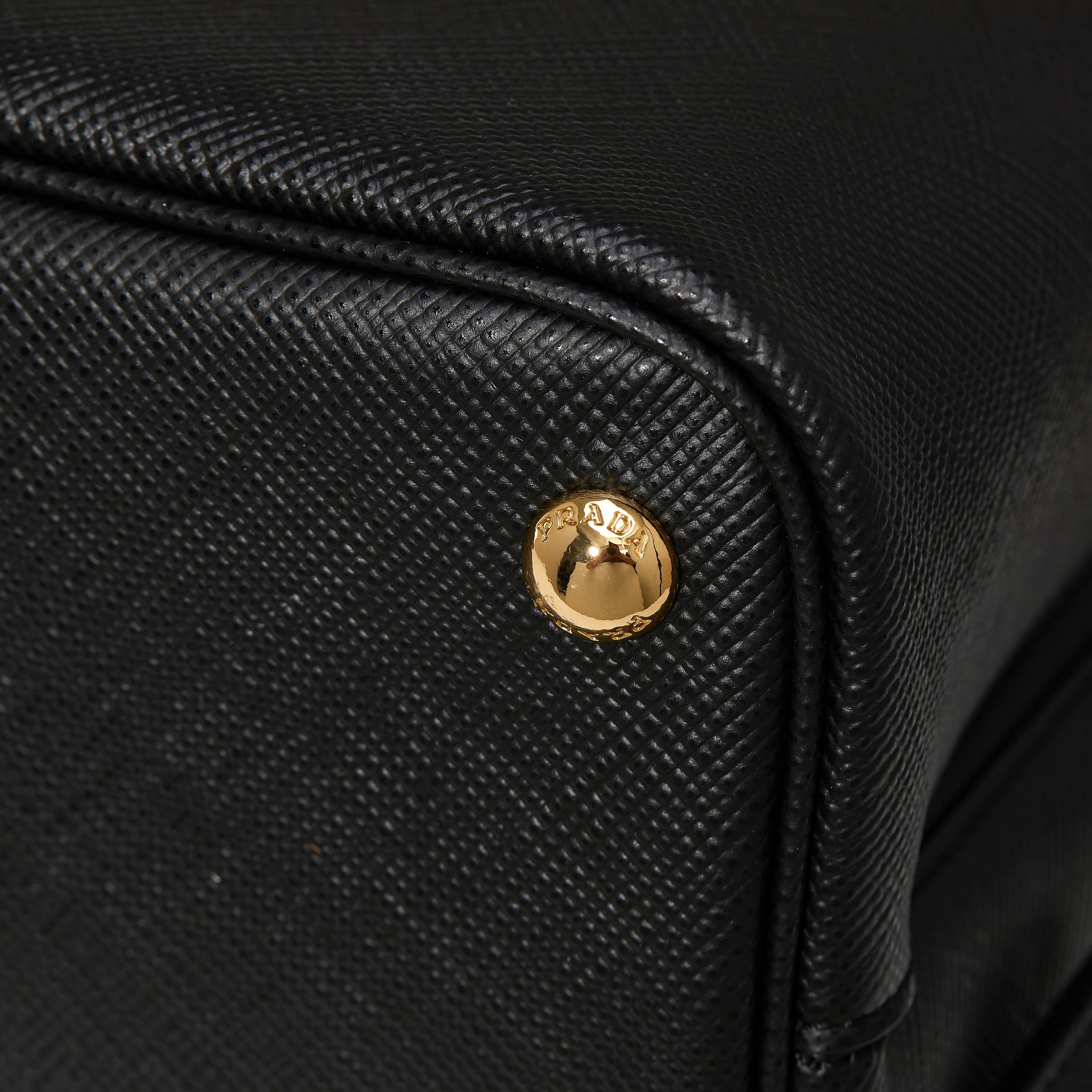 Prada Basic Bag Sheepskin Black